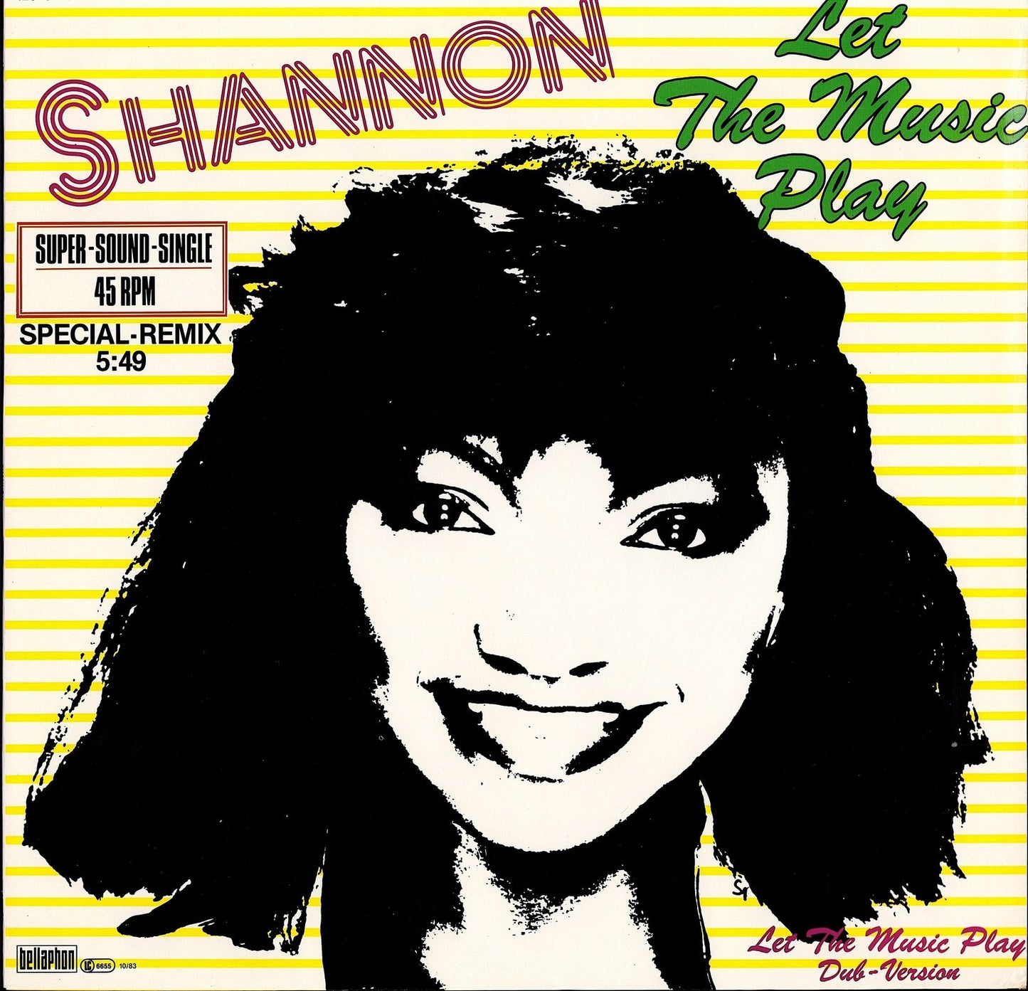 Shannon ‎- Let The Music Play Special-Remix Vinyl 12" Maxi-Single