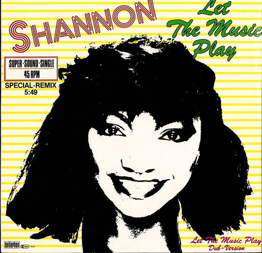 Shannon ‎- Let The Music Play Special-Remix Vinyl 12" Maxi-Single