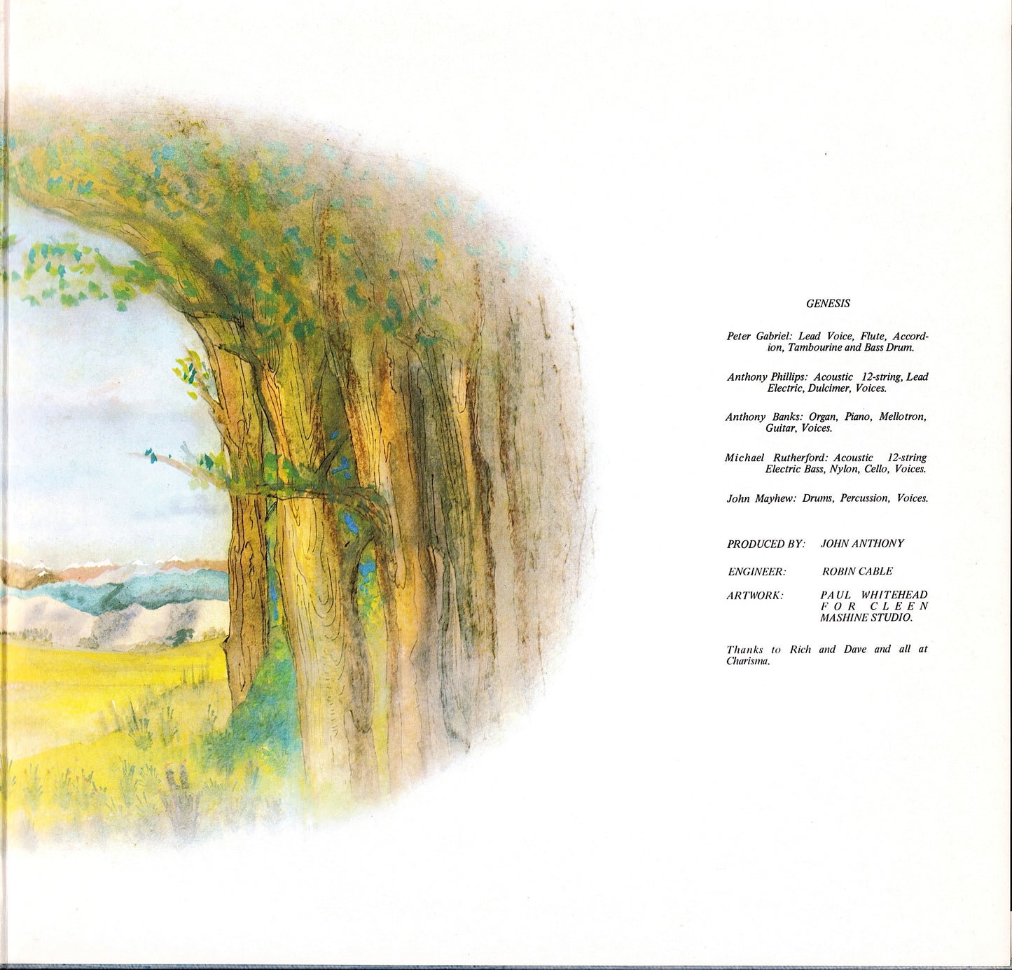 Genesis – Trespass Vinyl LP Kopie