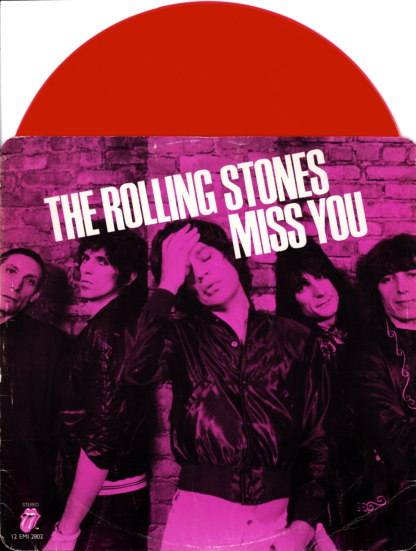 The Rolling Stones ‎- Miss You Red Vinyl 12"