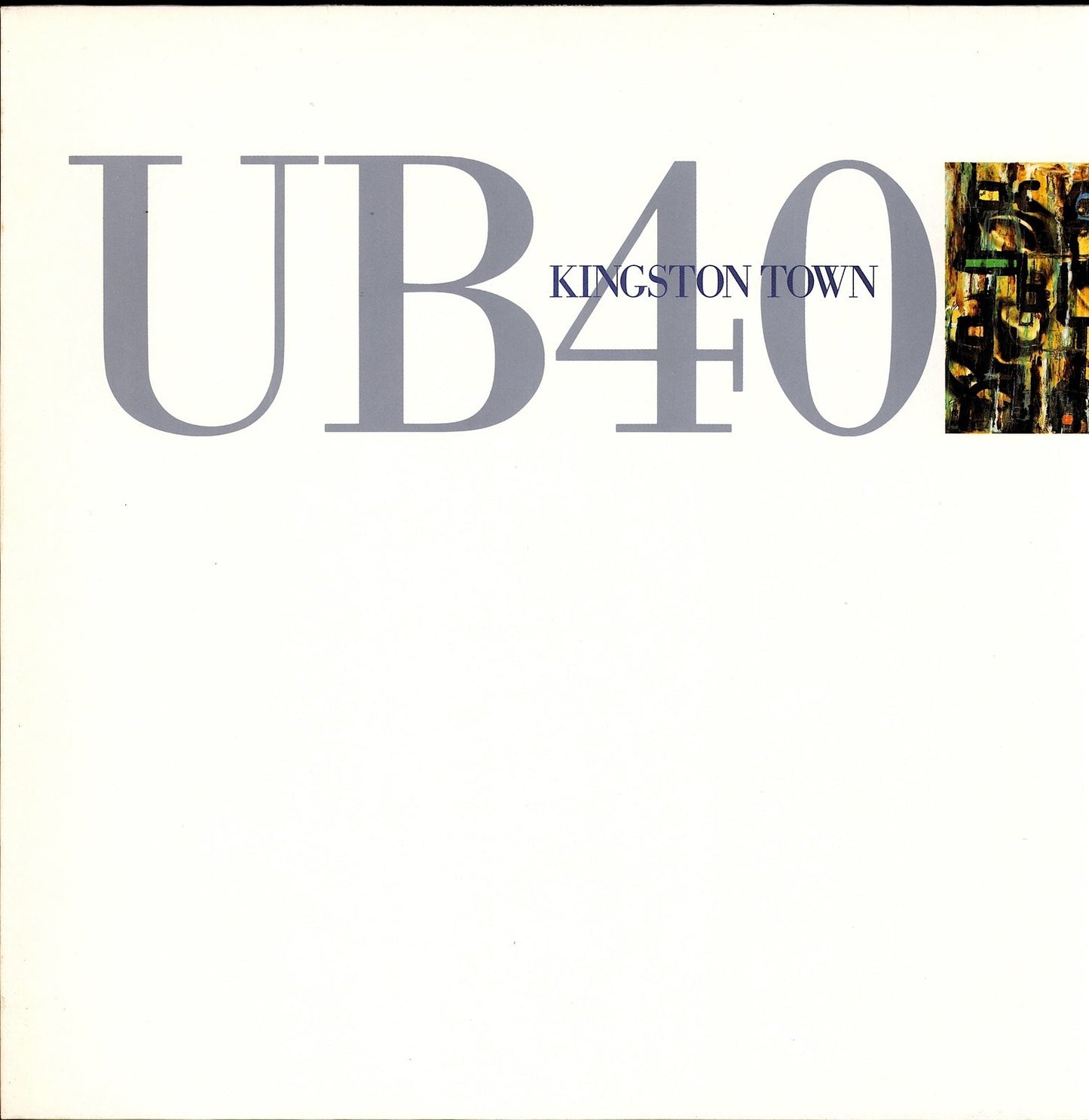 UB40 - Kingston Town Extended Mix Vinyl 12" Maxi-Single