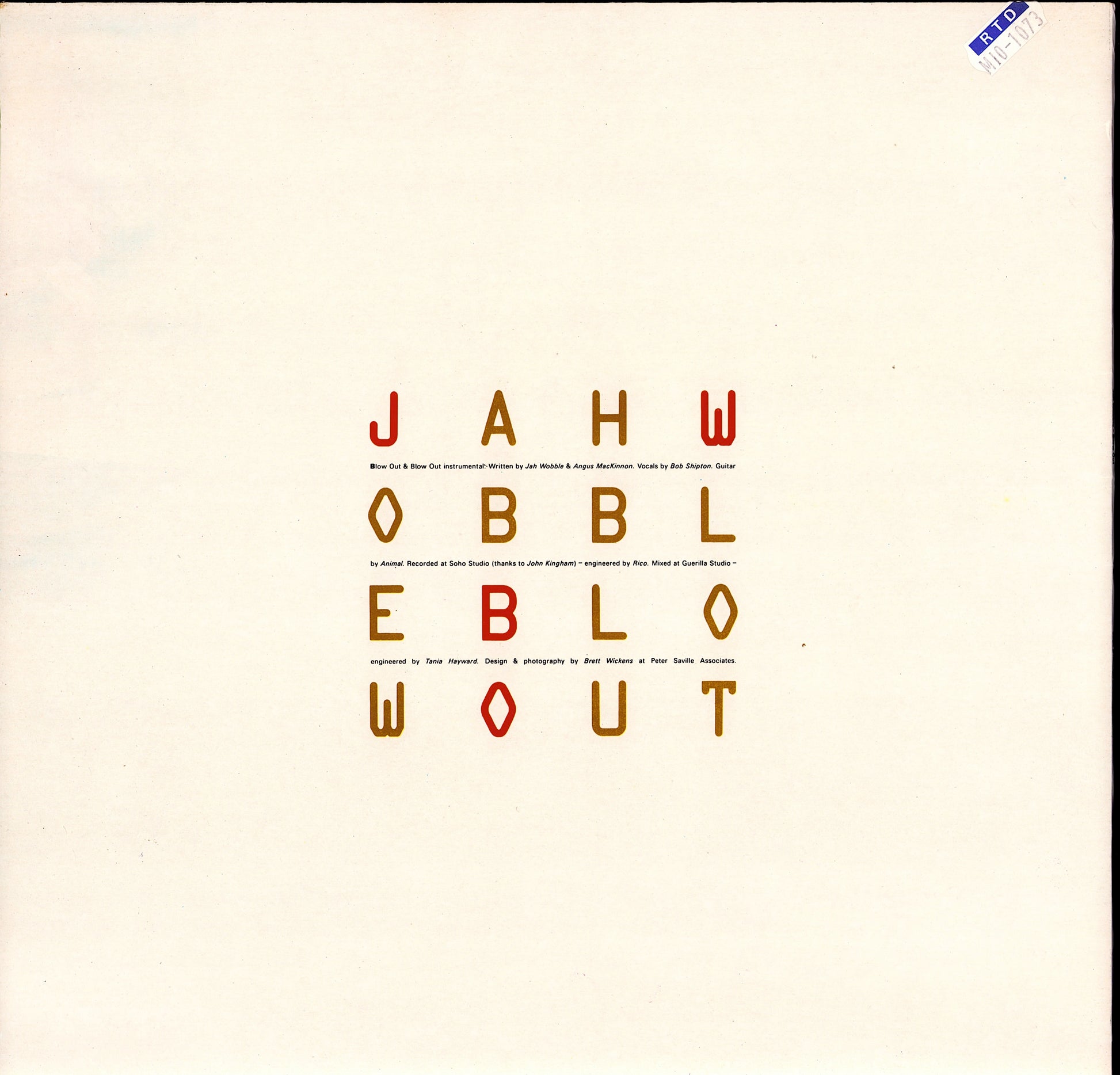 Holger Czukay - On The Way To The Peak Of Normal Vinyl LP Kopie Kopie