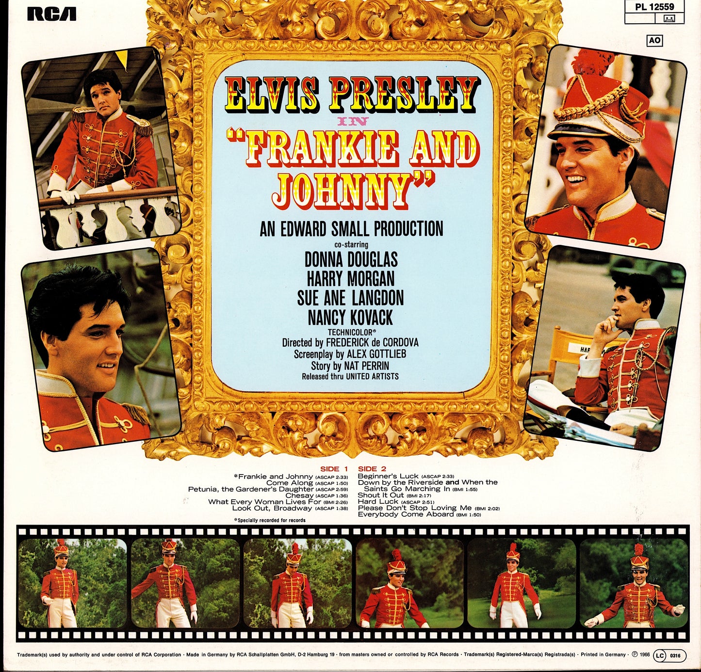 Elvis Presley – Frankie And Johnny Vinyl LP