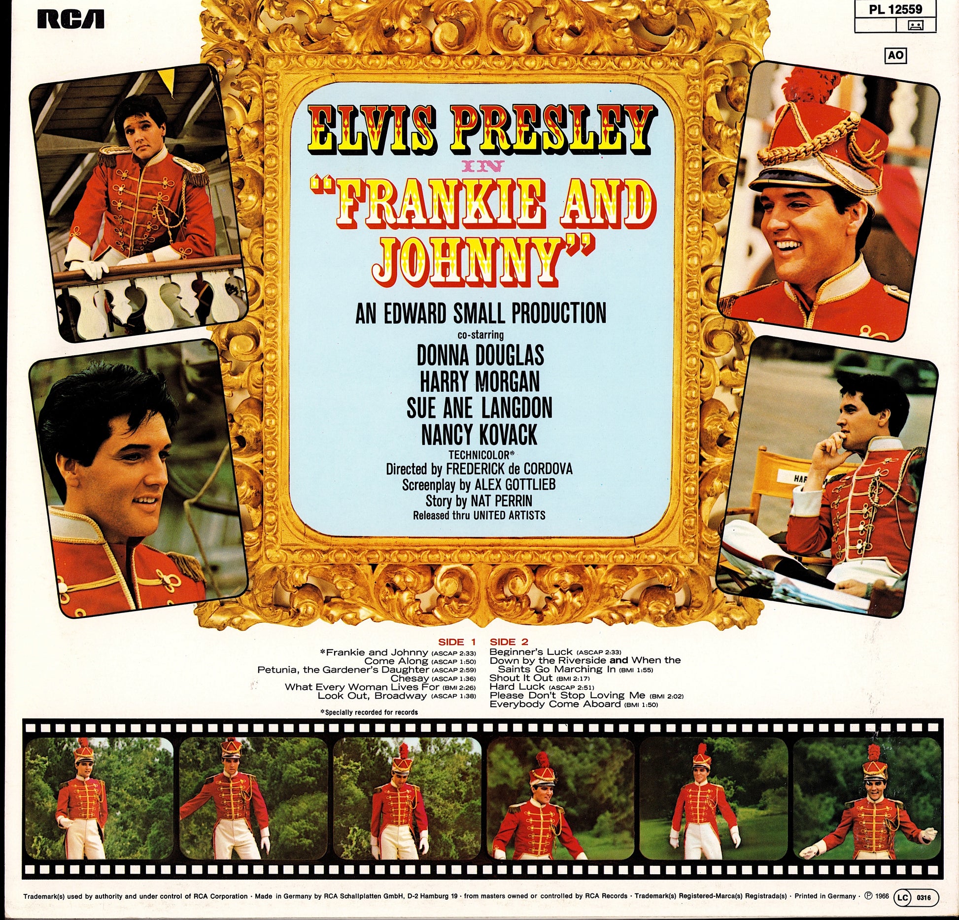 Elvis Presley – Frankie And Johnny Vinyl LP