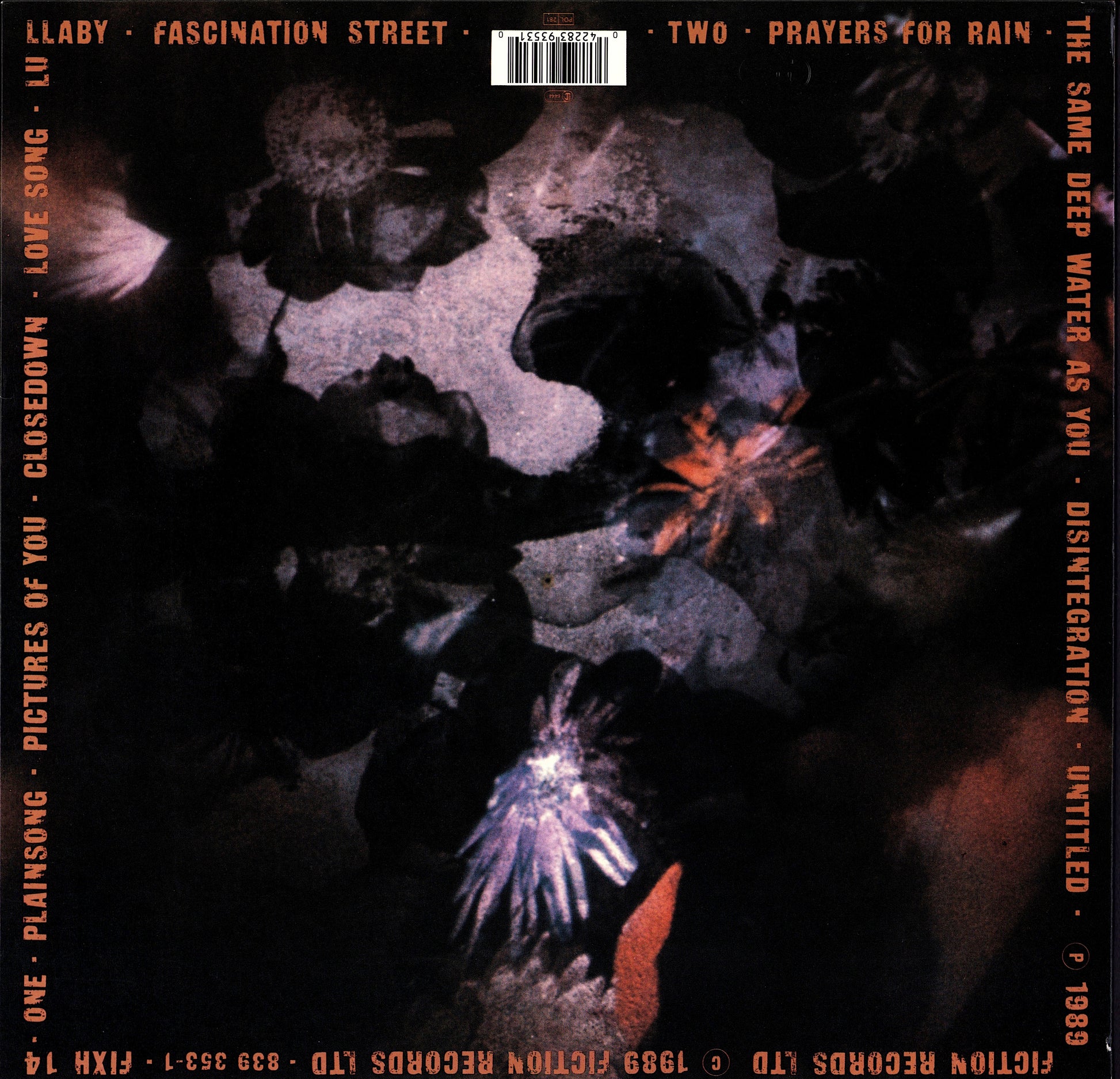 The Cure ‎- Disintegration Vinyl LP