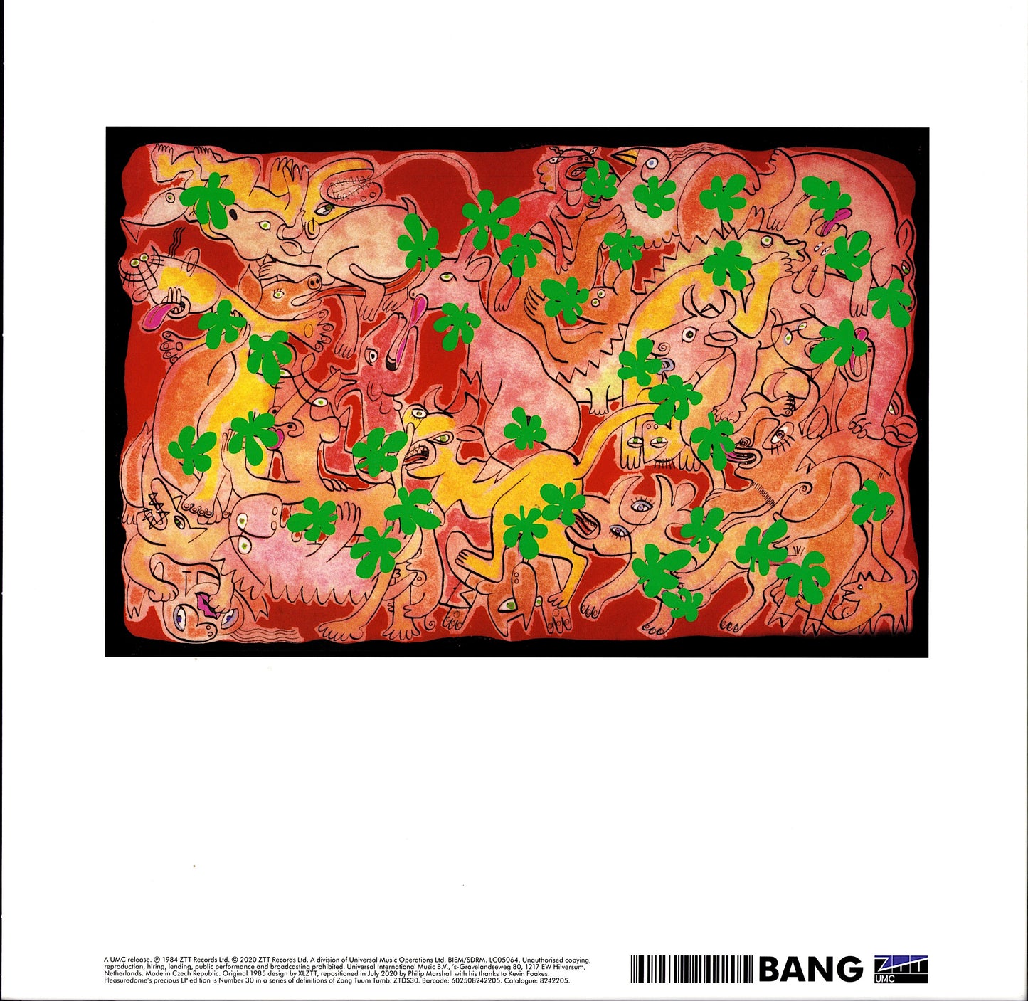 Frankie Goes To Hollywood ‎– Welcome To The Pleasuredome Vinyl 2LP Kopie