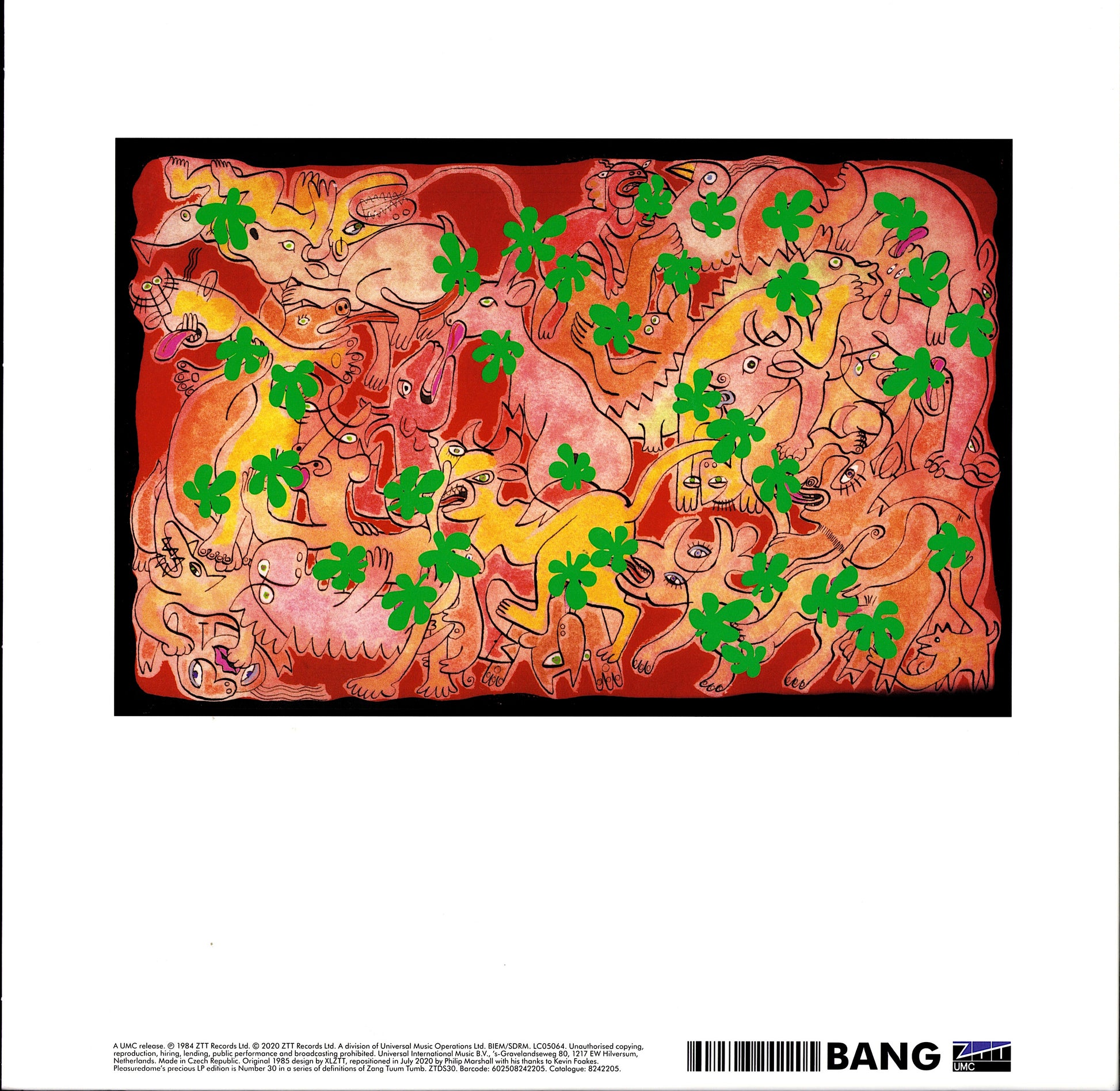 Frankie Goes To Hollywood ‎– Welcome To The Pleasuredome Vinyl 2LP Kopie