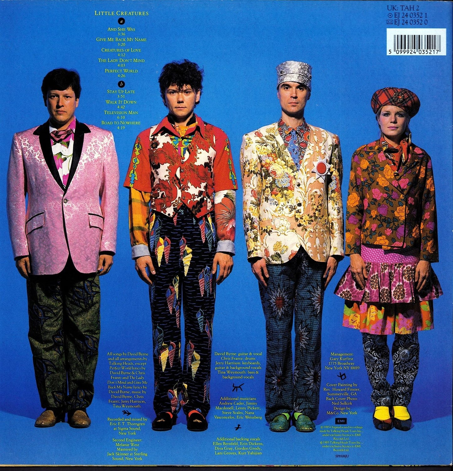 Talking Heads - Little Creatures Vinyl LP