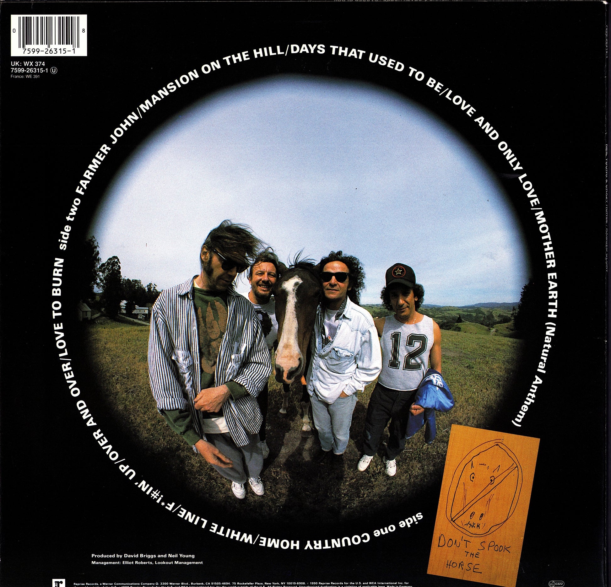 Neil Young + Crazy Horse – Ragged Glory Vinyl LP