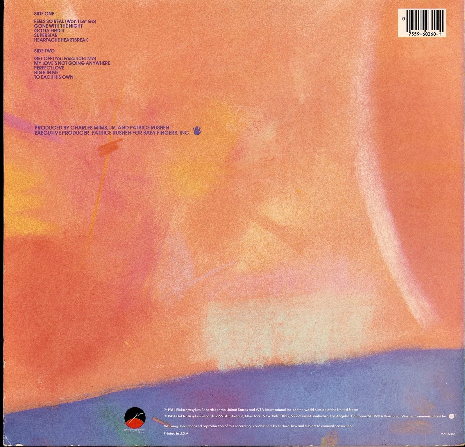 Patrice Rushen – Straight From The Heart Vinyl LP Kopie Kopie