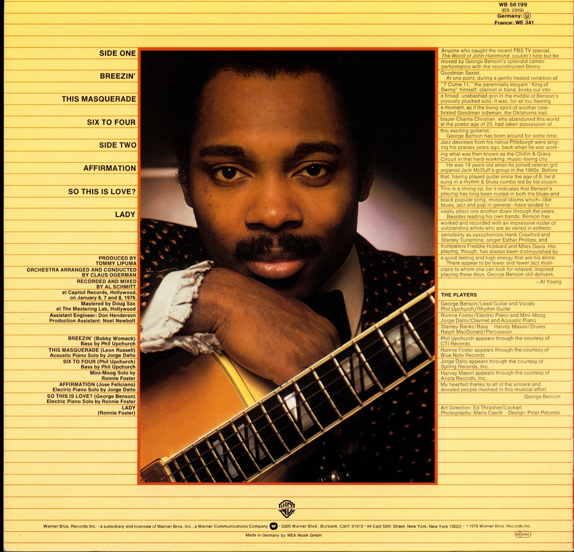 George Benson – Breezin´ Vinyl LP