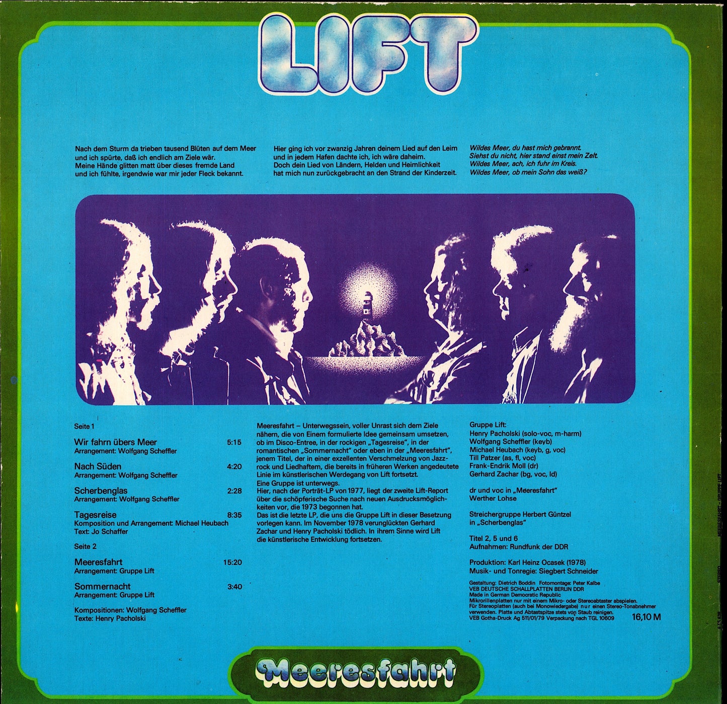 Lift - Meeresfahrt Vinyl LP