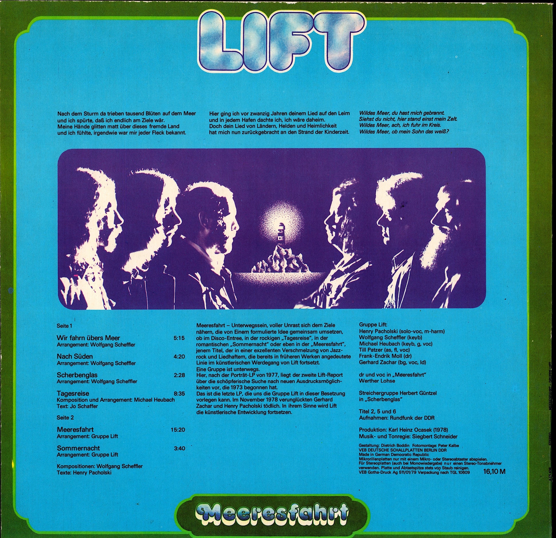 Lift - Meeresfahrt Vinyl LP