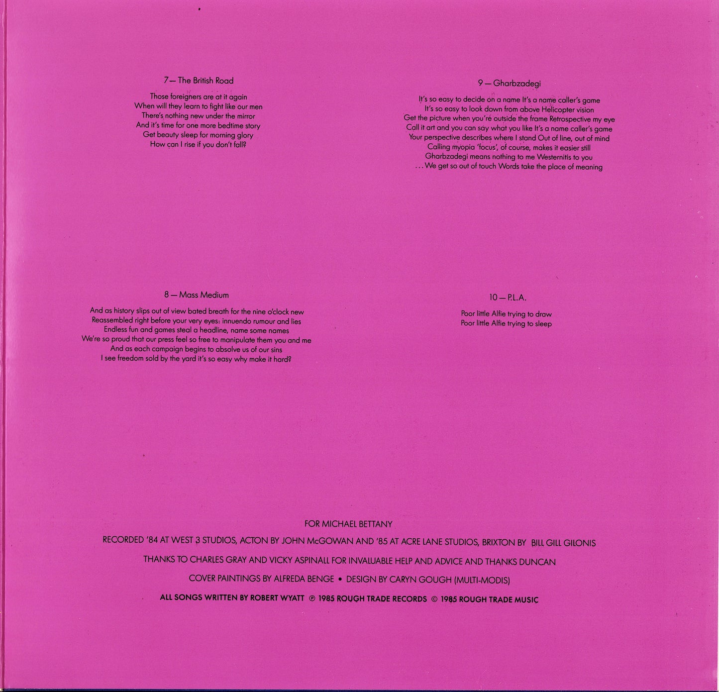 Robert Fripp ‎- God Save The Queen / Under Heavy Manners Vinyl LP Kopie Kopie