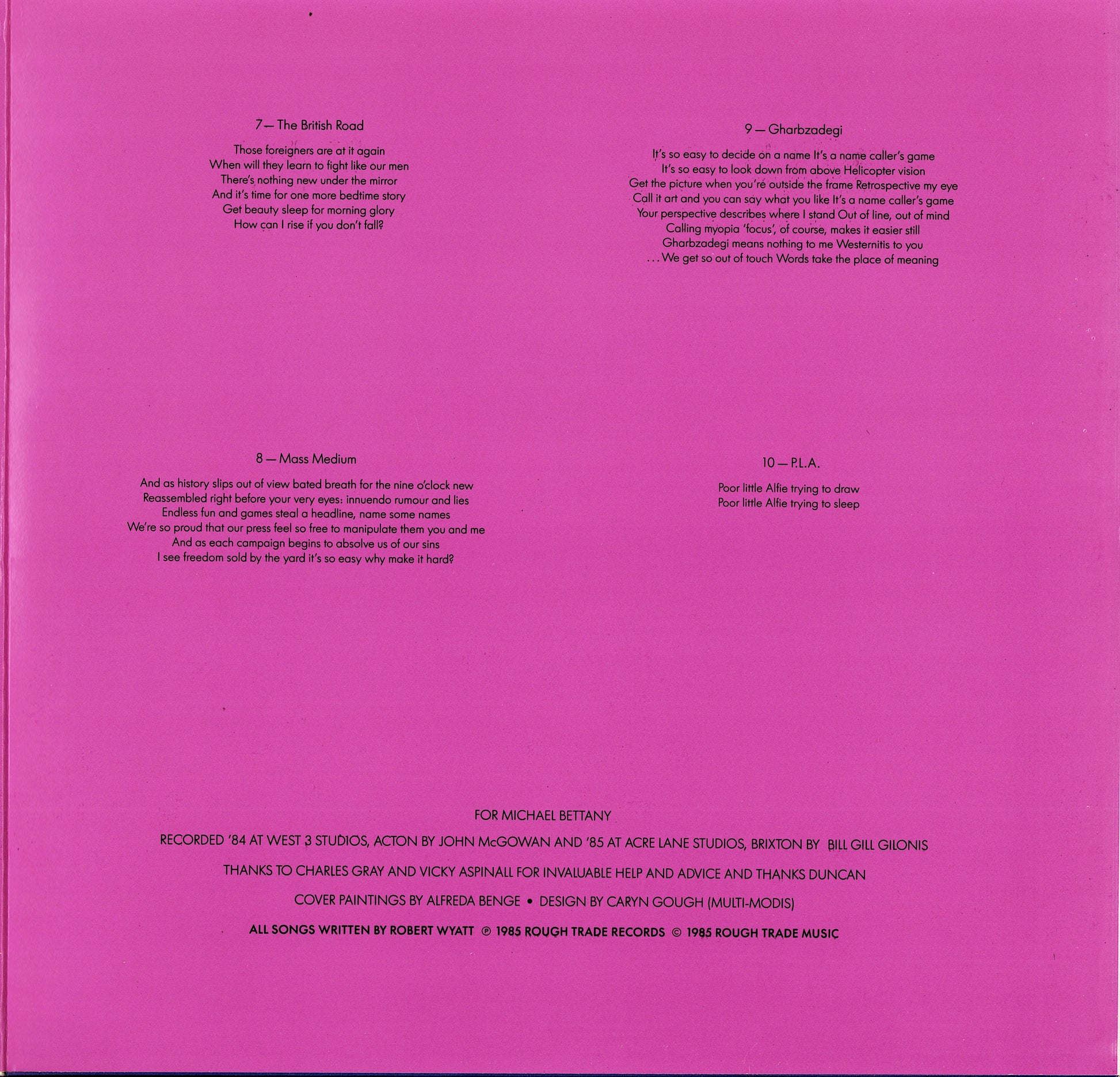 Robert Fripp ‎- God Save The Queen / Under Heavy Manners Vinyl LP Kopie Kopie