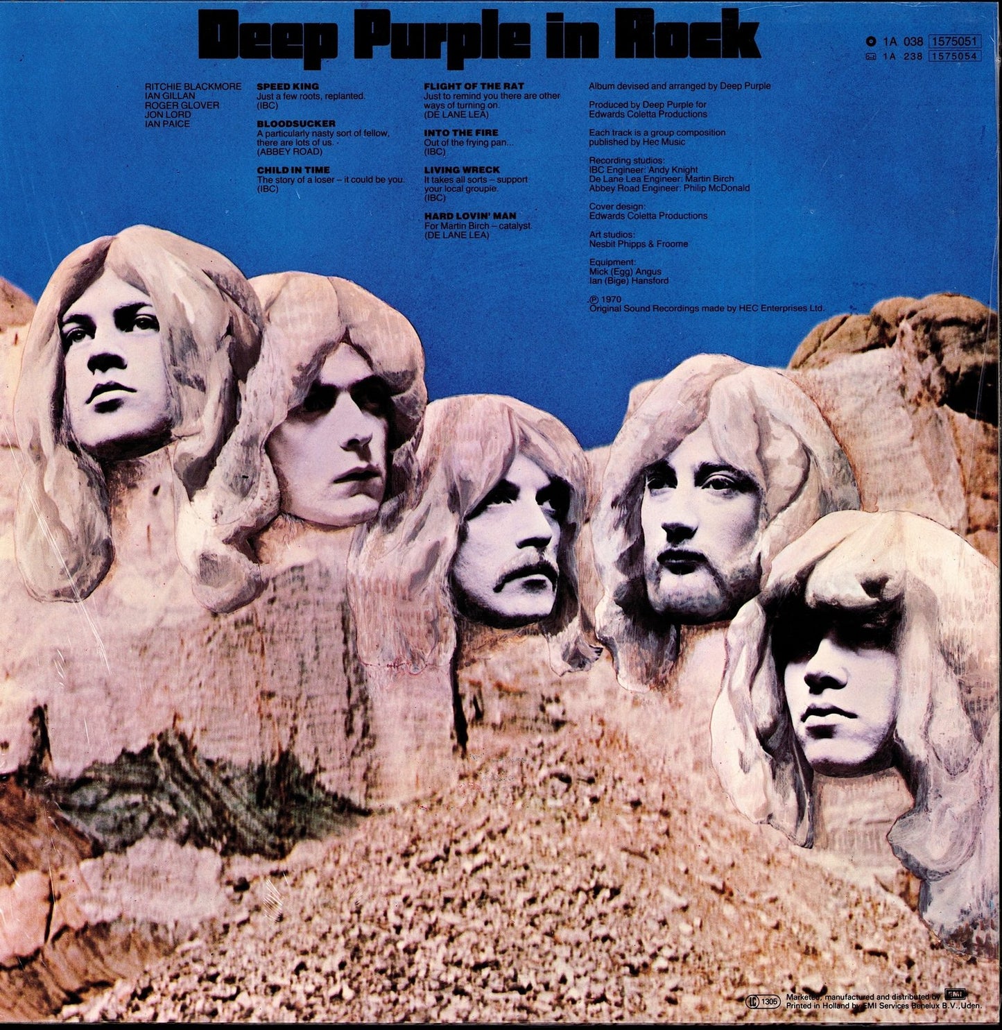 Deep Purple - In Rock Vinyl LP