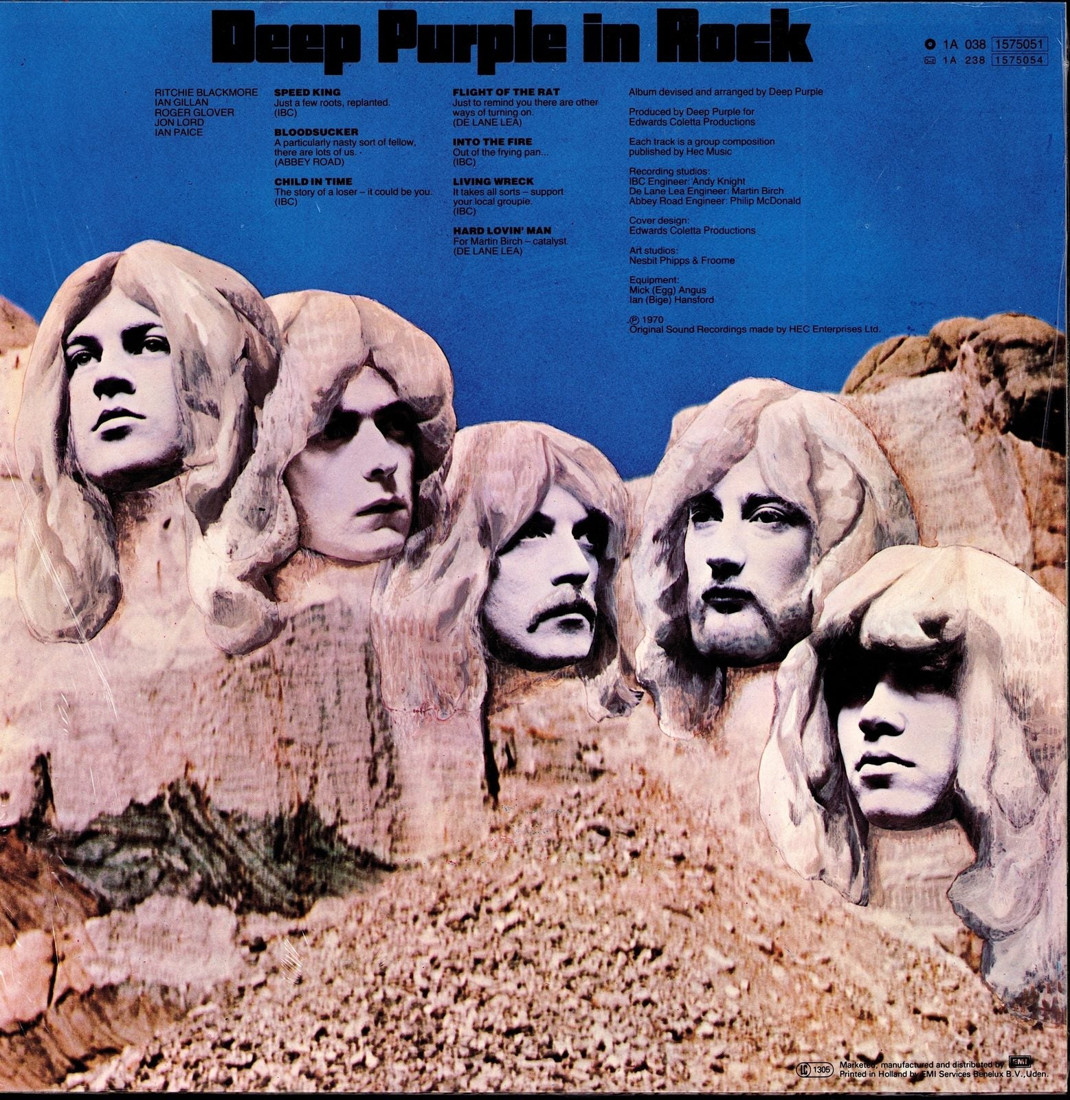 Deep Purple - In Rock Vinyl LP