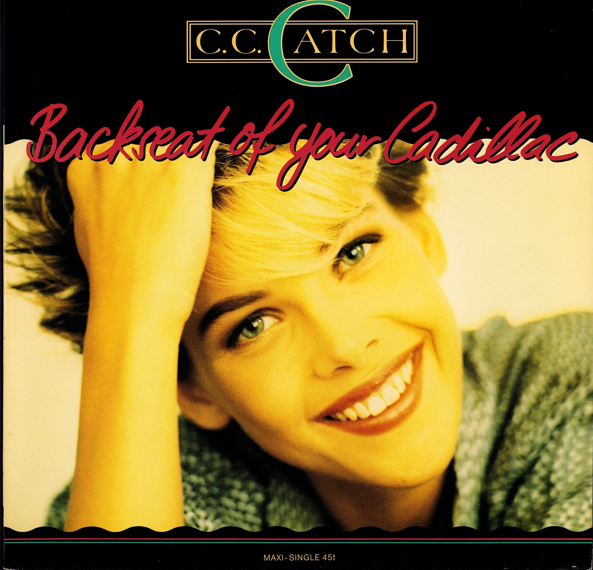 C.C. Catch ‎- Backseat Of Your Cadillac Vinyl 12" Maxi-Single