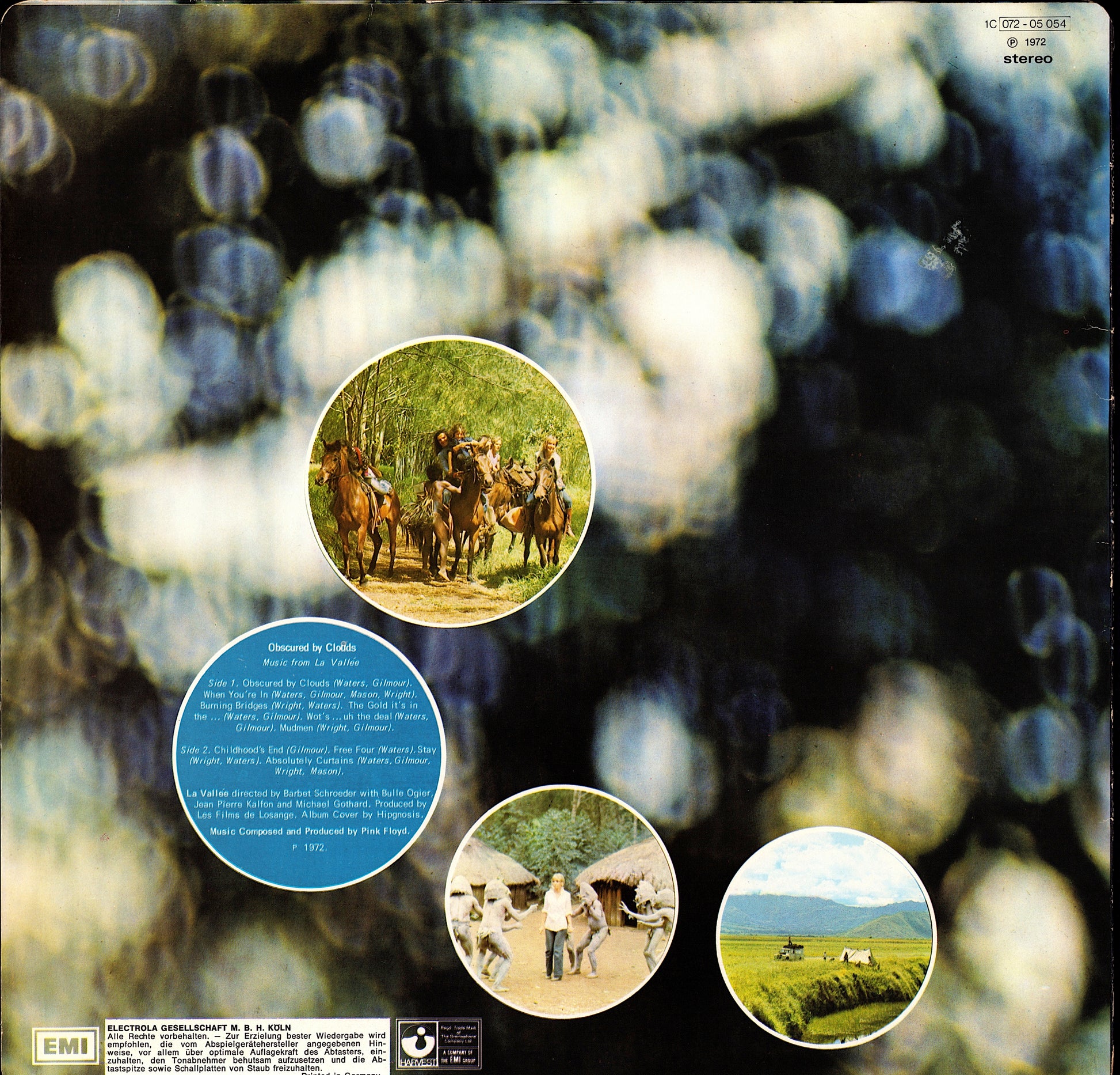 Pink Floyd – Obscured By Clouds Vinyl LP Kopie