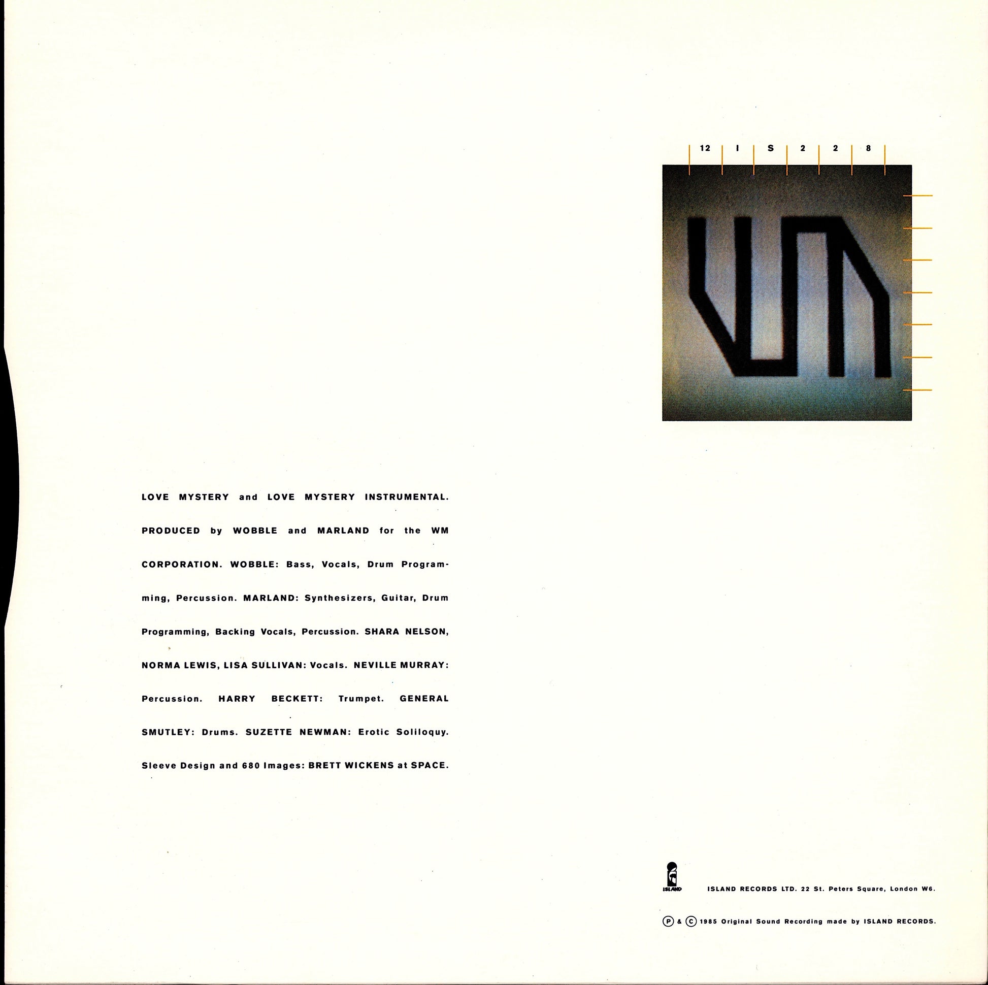 Jah Wobble – Blow Out Vinyl 12" Kopie