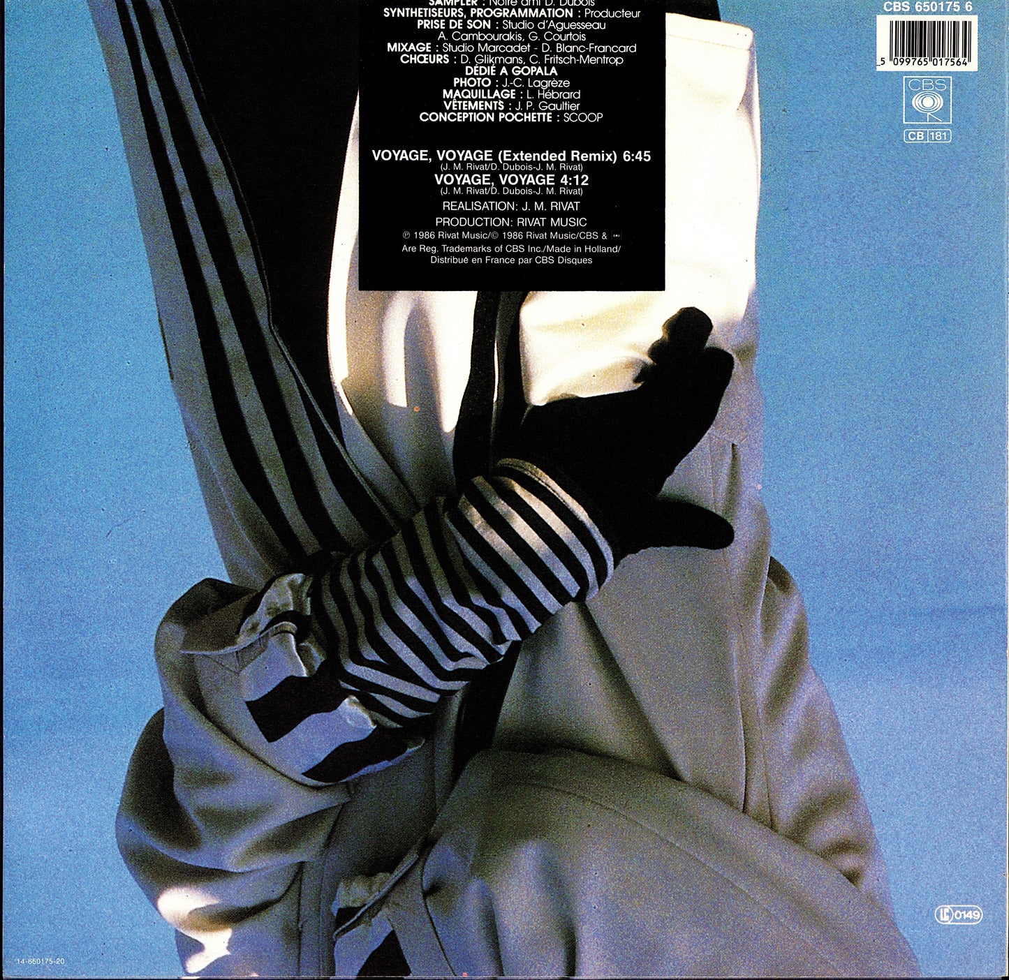 Desireless - Voyage Voyage Vinyl 12" Maxi-Single Vinyl 12"