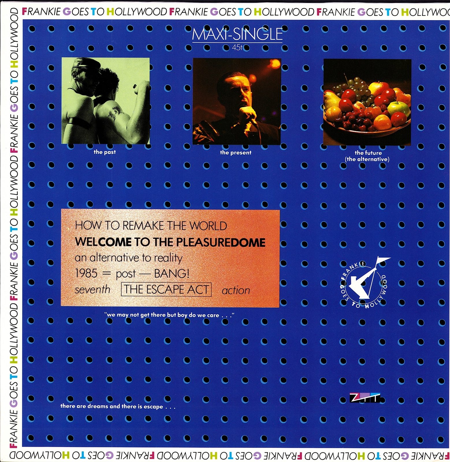 Frankie Goes To Hollywood ‎- Welcome To The Pleasuredome Vinyl 12" Maxi-Single