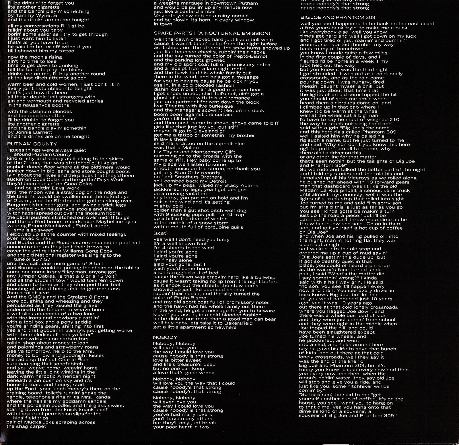 Tom Waits - Nighthawks At The Diner Vinyl 2LP