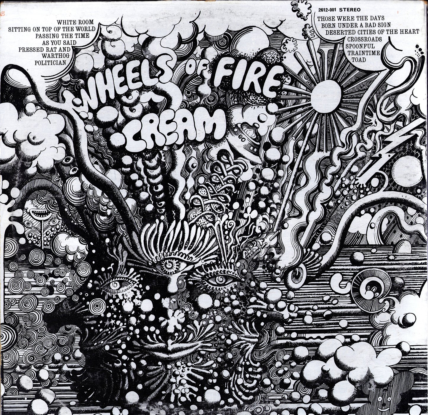 Cream - Wheels Of Fire Vinyl 2LP