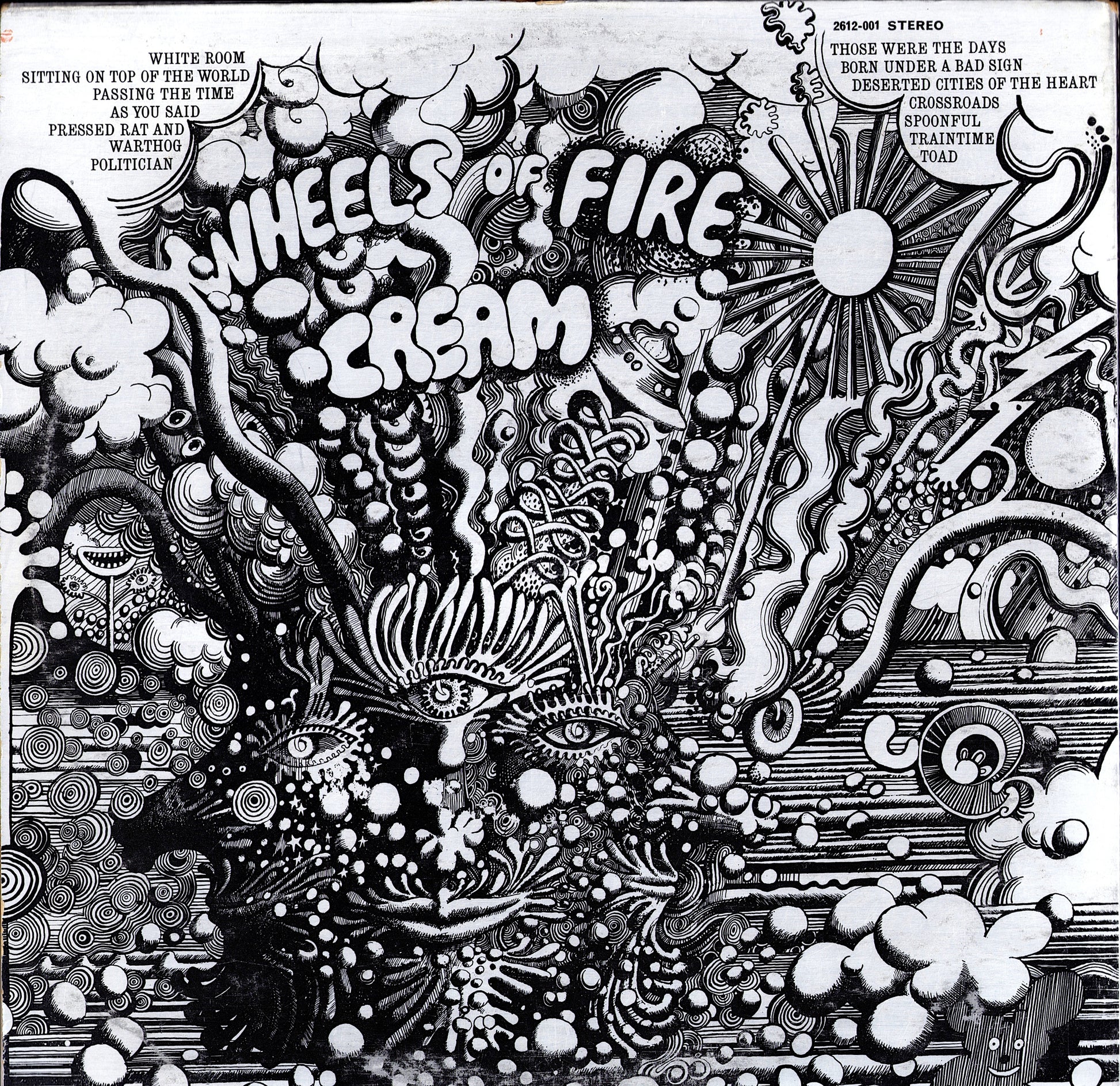 Cream - Wheels Of Fire Vinyl 2LP