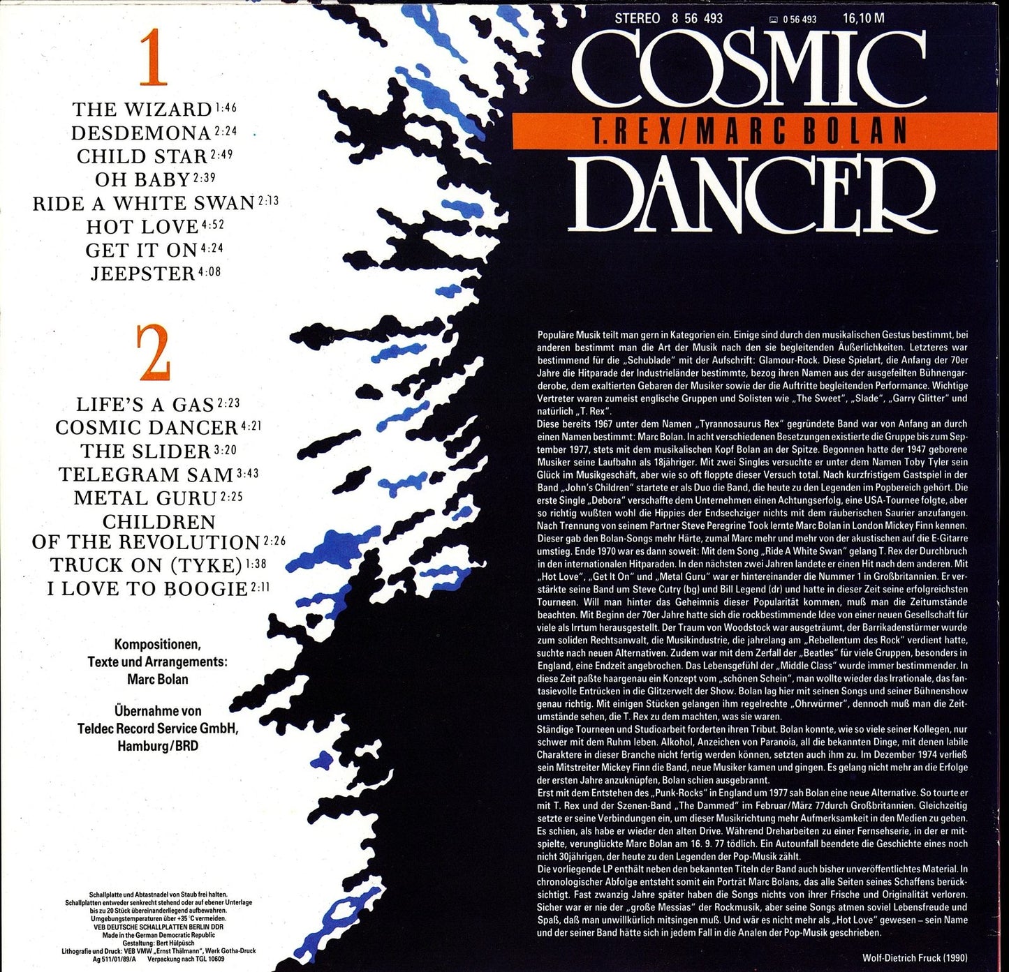 T. Rex / Marc Bolan – Cosmic Dancer Vinyl LP