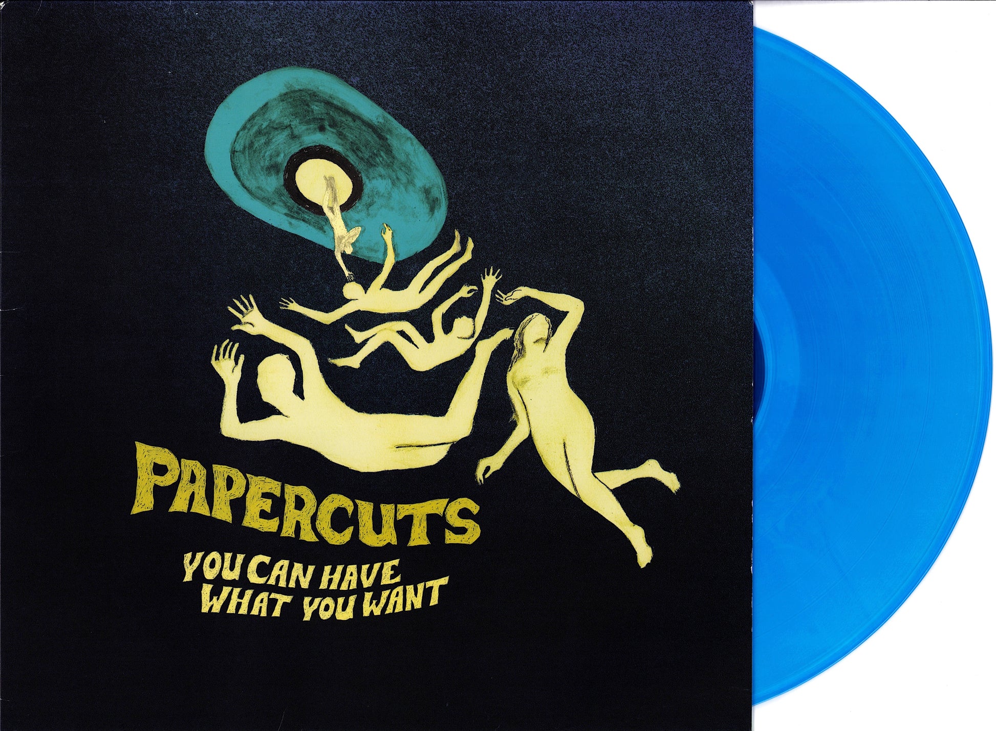 Papercuts - You Can Have What You Want Translucent blue wax Vinyl LP