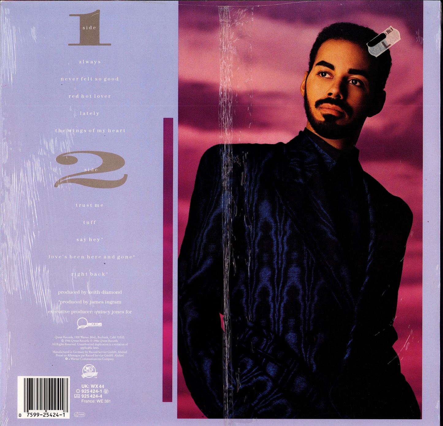James Ingram – Never Felt So Good Vinyl LP