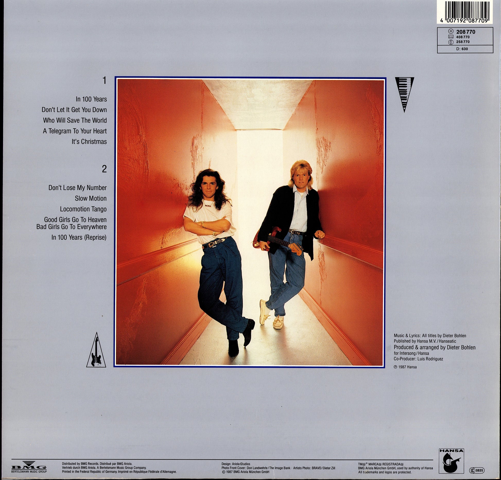 Modern Talking – In The Garden Of Venus - The 6th Album Vinyl LP Kopie