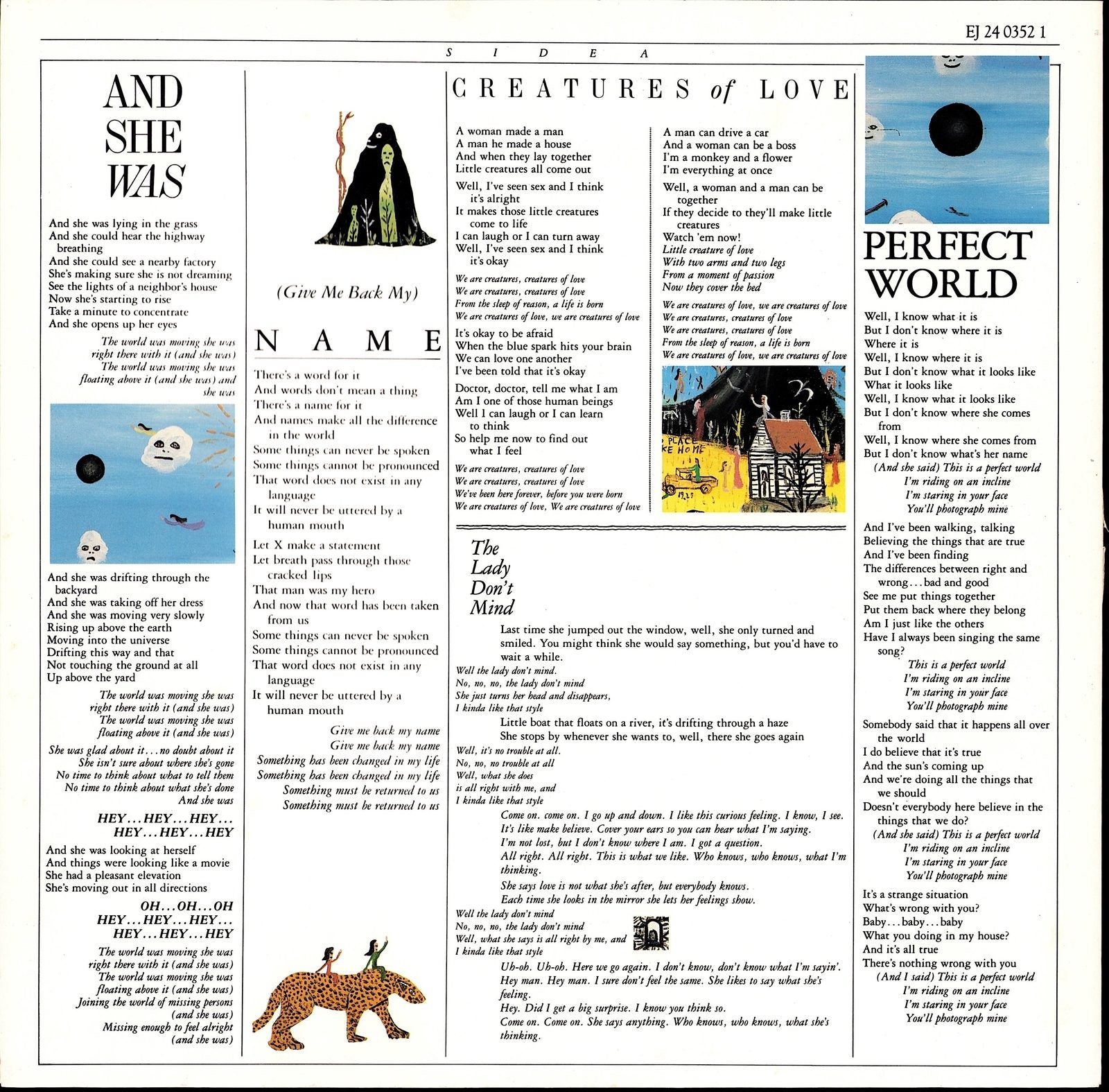 Talking Heads - Little Creatures Vinyl LP