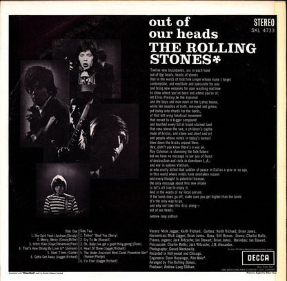 The Rolling Stones - Out Of Our Heads Vinyl LP