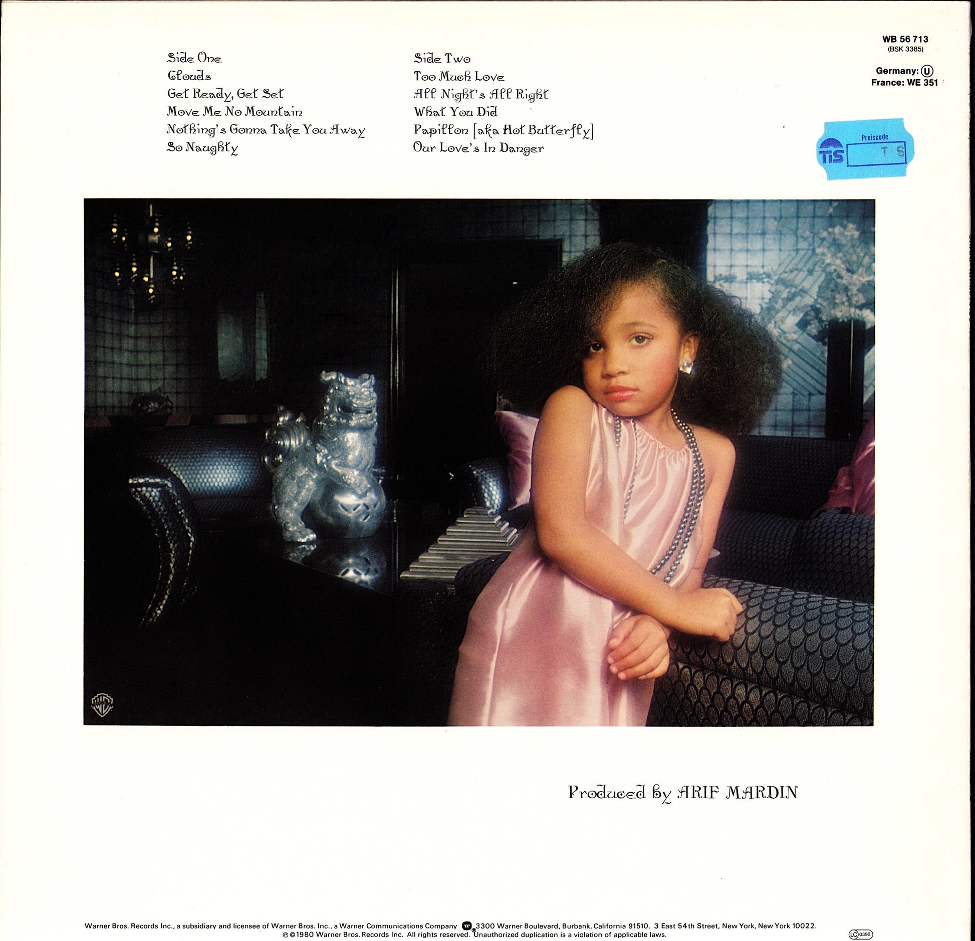 Chaka Khan – Naughty Vinyl LP