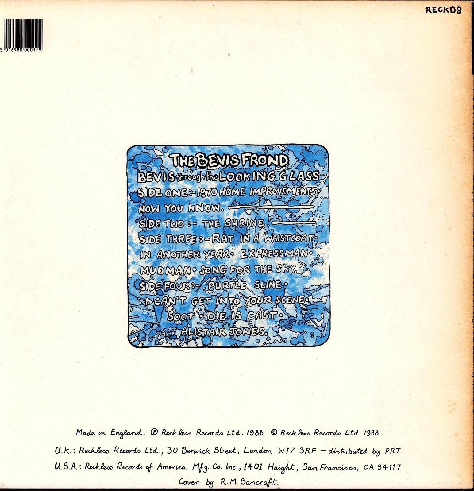 The Bevis Frond – Bevis Through The Looking Glass Vinyl 2LP