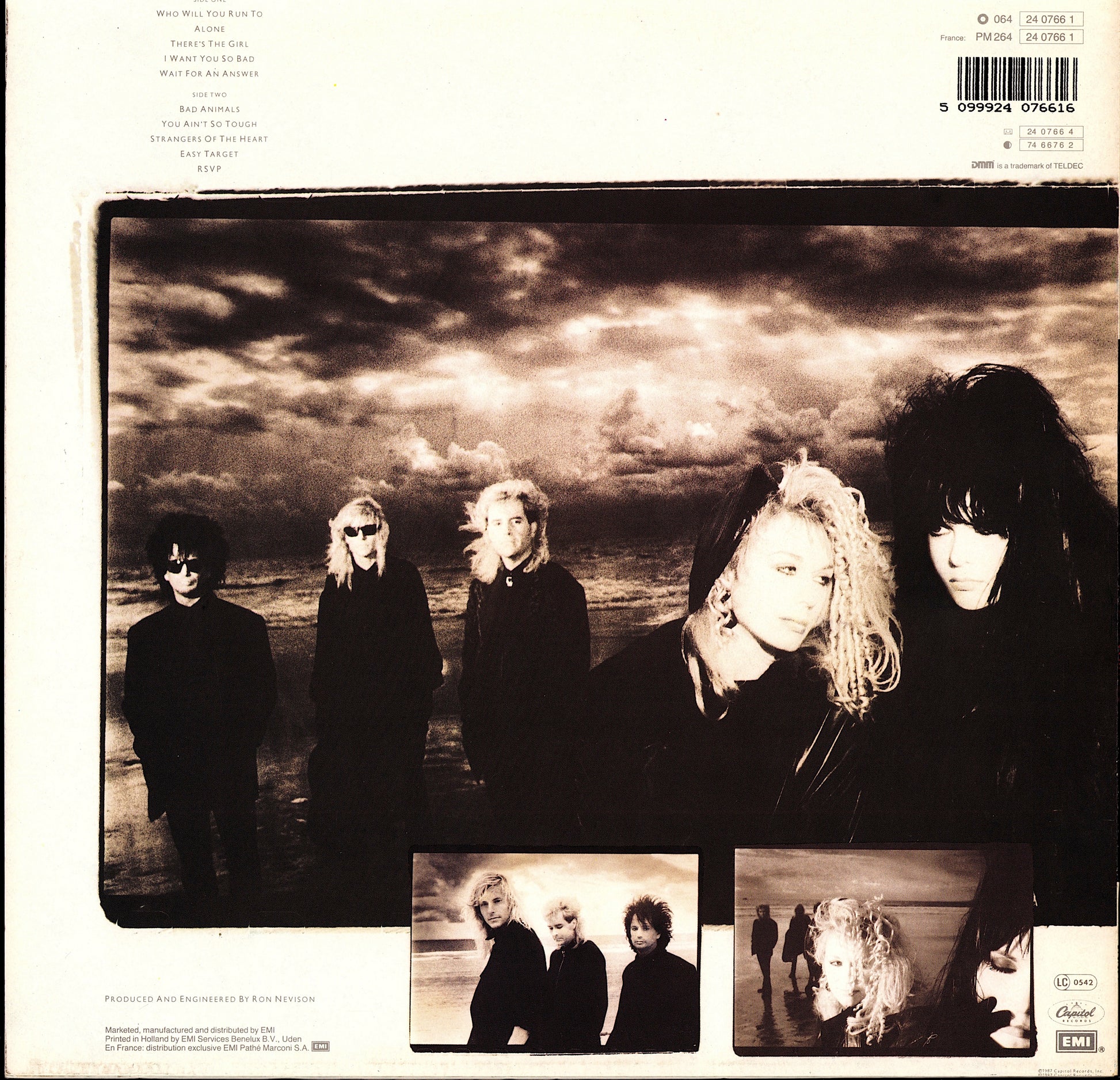 Heart – Bad Animals Vinyl LP