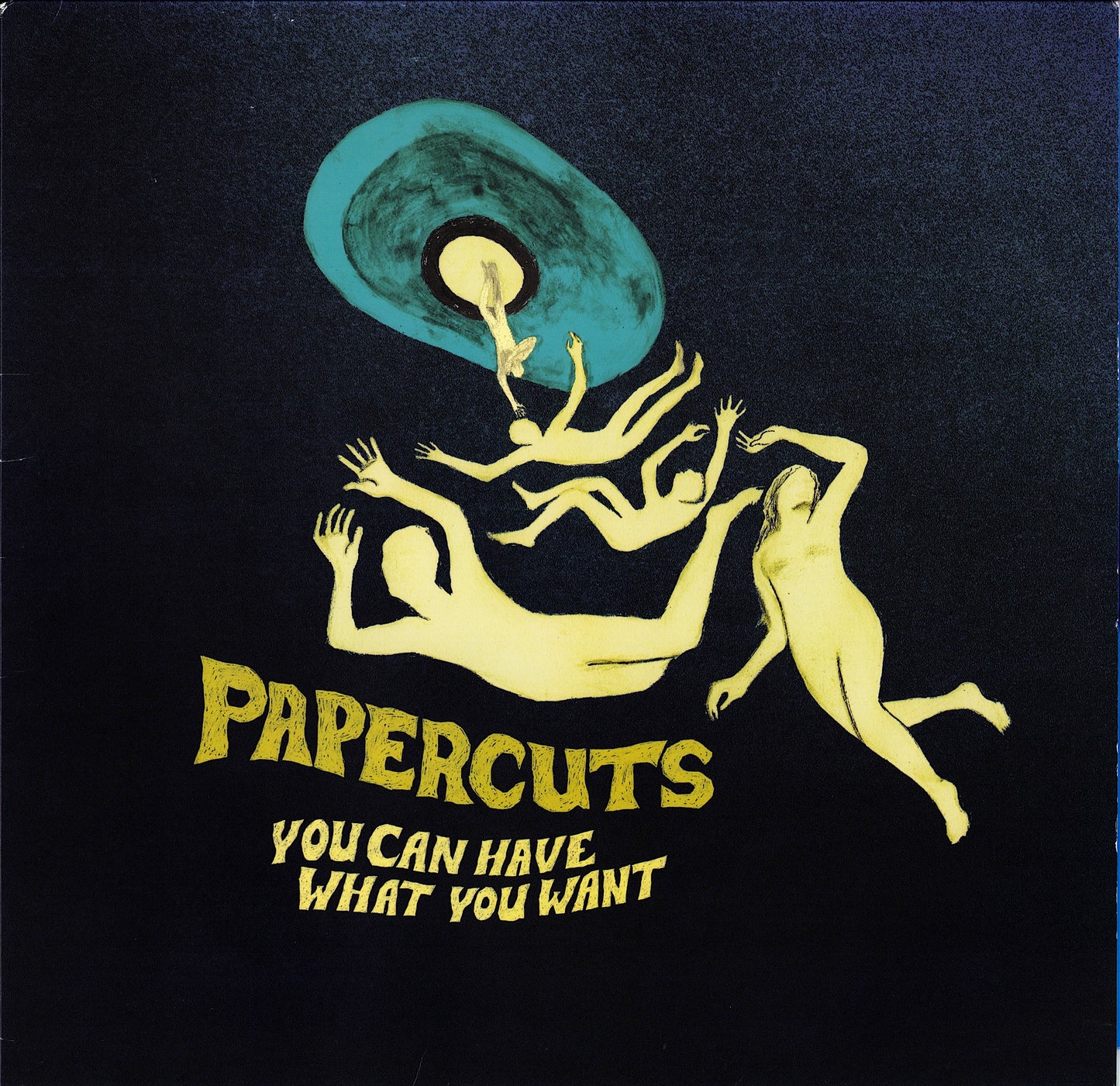 Papercuts - You Can Have What You Want Translucent blue wax Vinyl LP