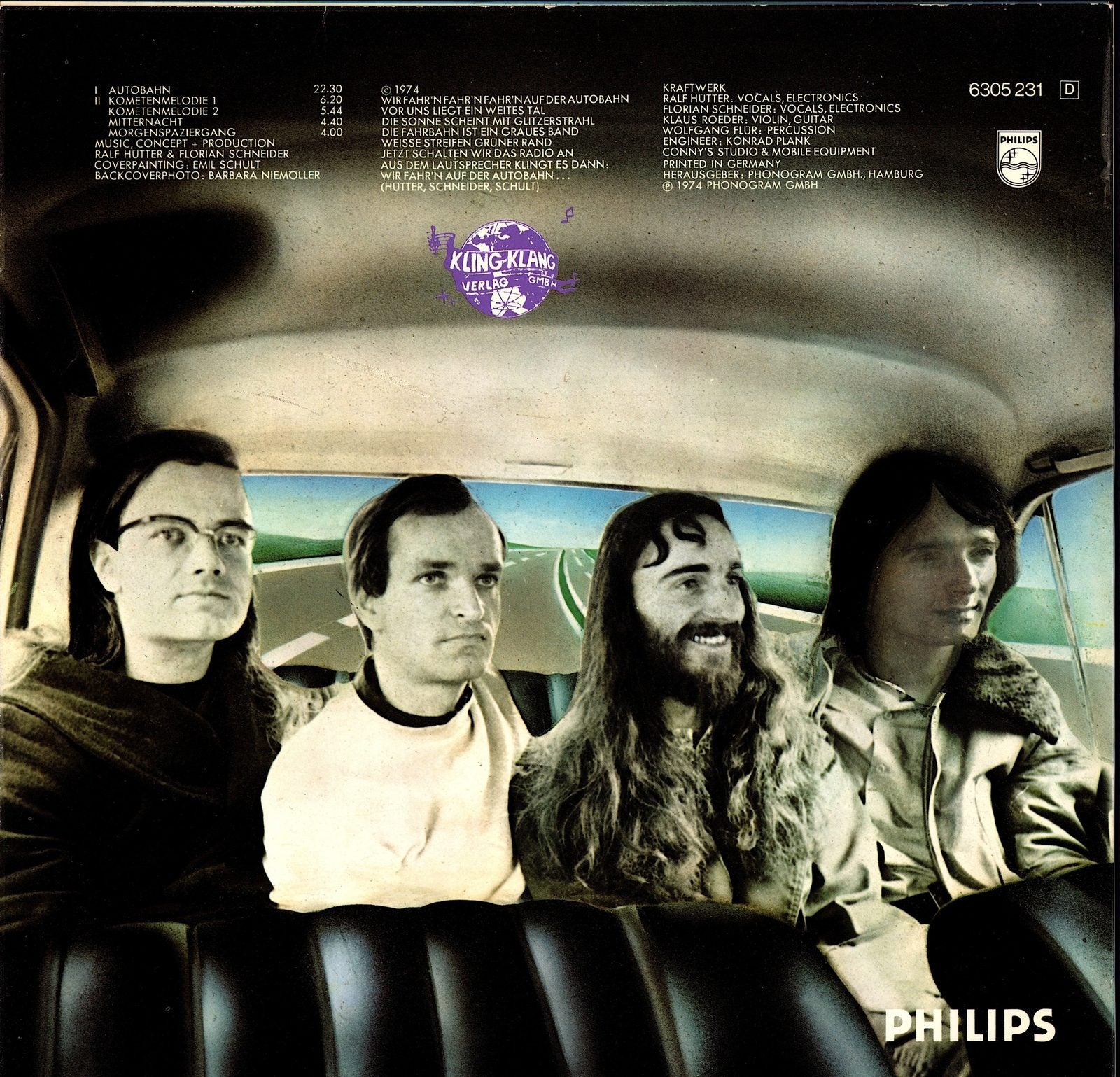 Kraftwerk – Autobahn Vinyl LP