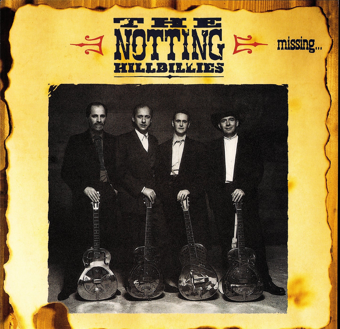 The Notting Hillbillies – Missing...Presumed Having A Good Time Vinyl LP Kopie