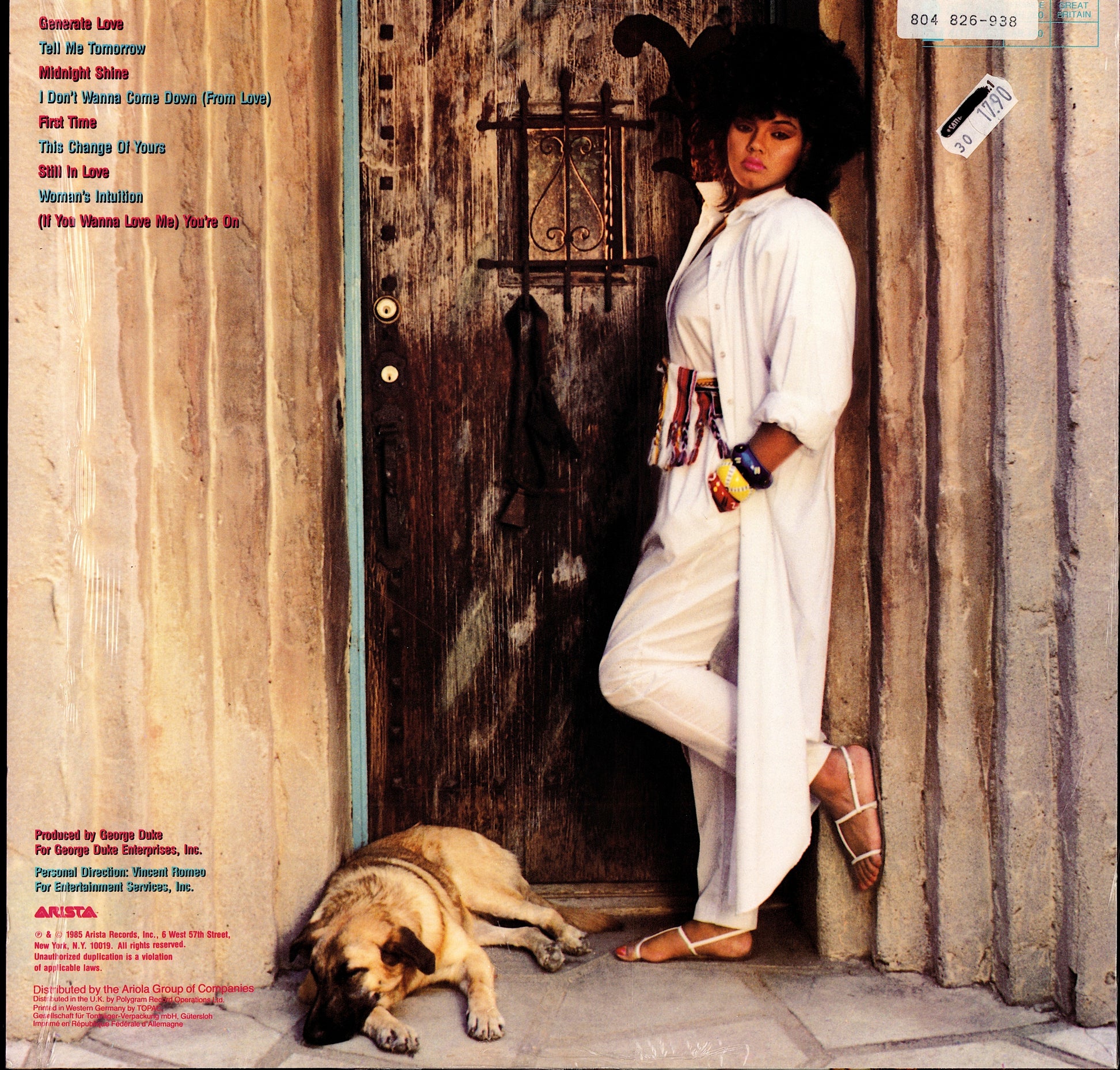 Angela Bofill – Tell Me Tomorrow Vinyl LP