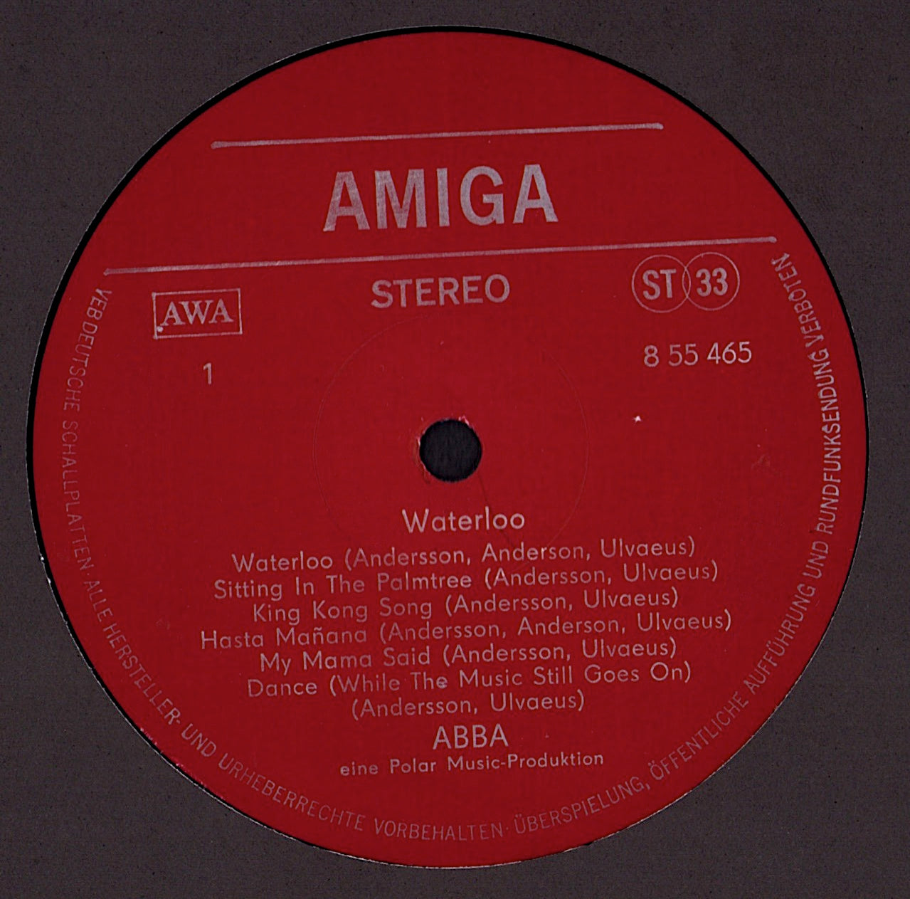 ABBA – Waterloo Vinyl LP