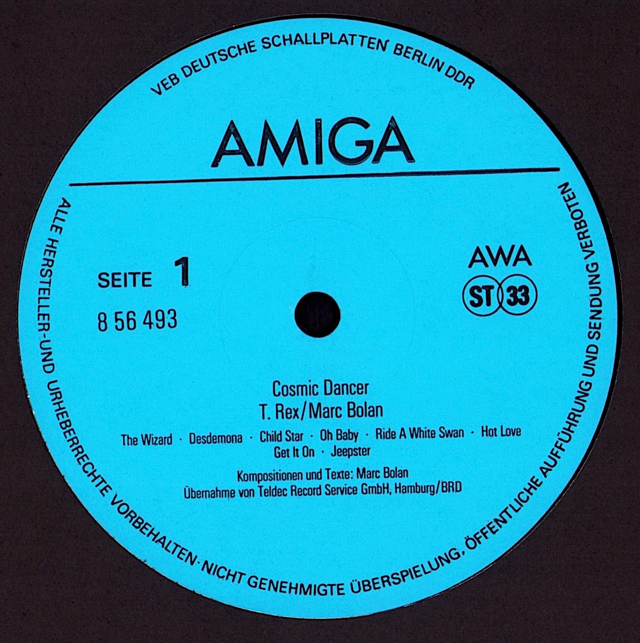 T. Rex / Marc Bolan – Cosmic Dancer Vinyl LP