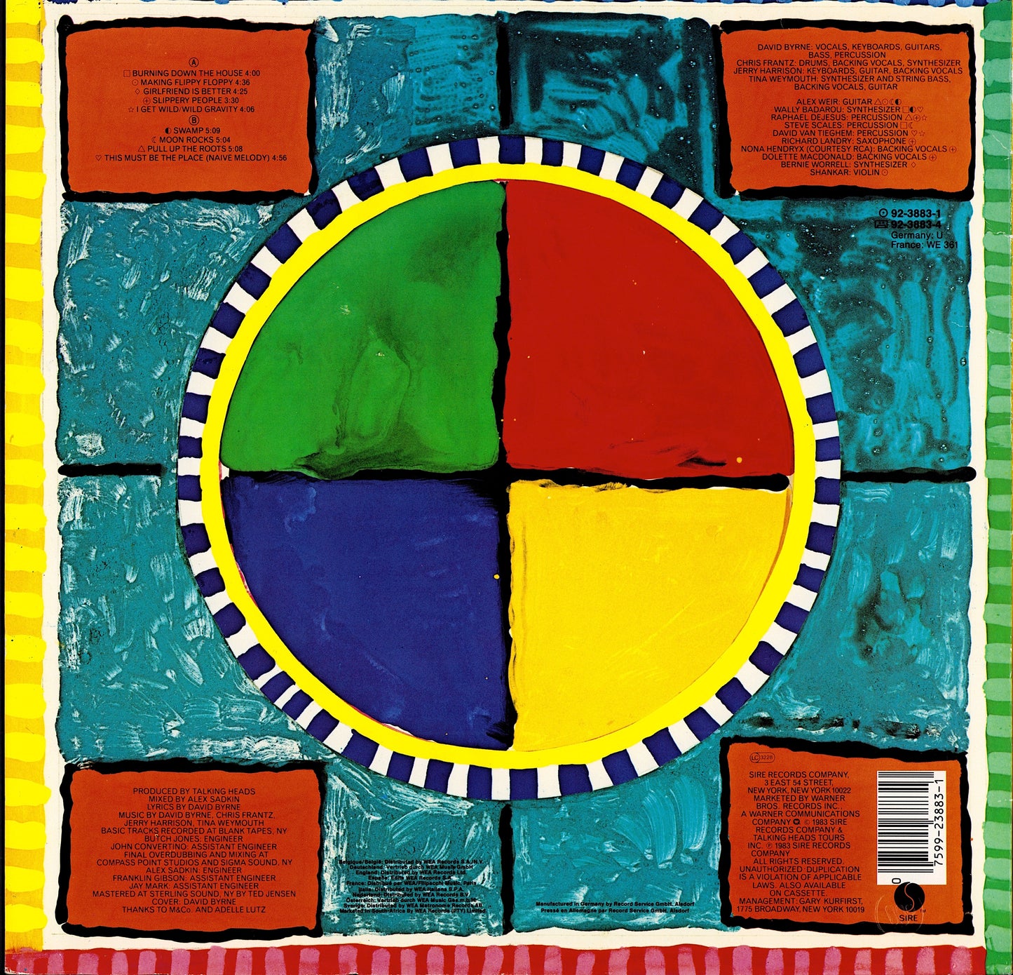 Talking Heads - Speaking In Tongues Vinyl LP