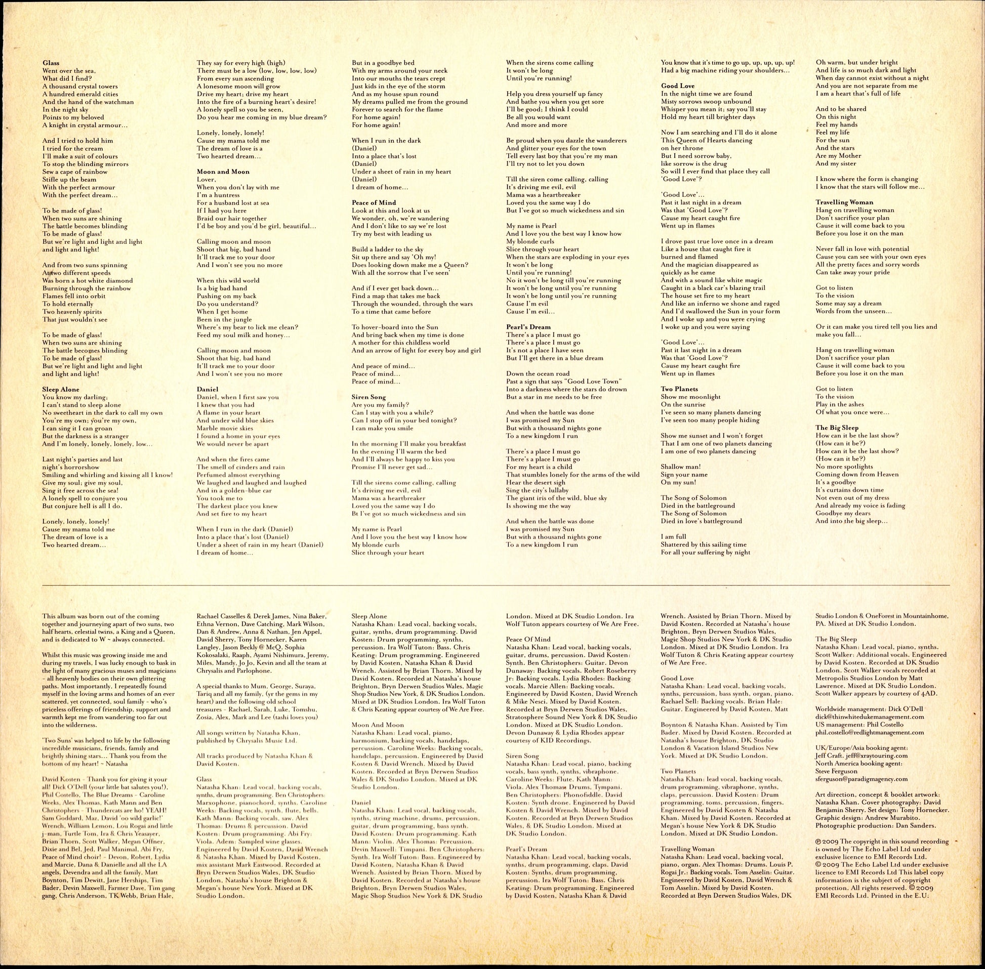 Bat For Lashes – Two Suns Vinyl LP