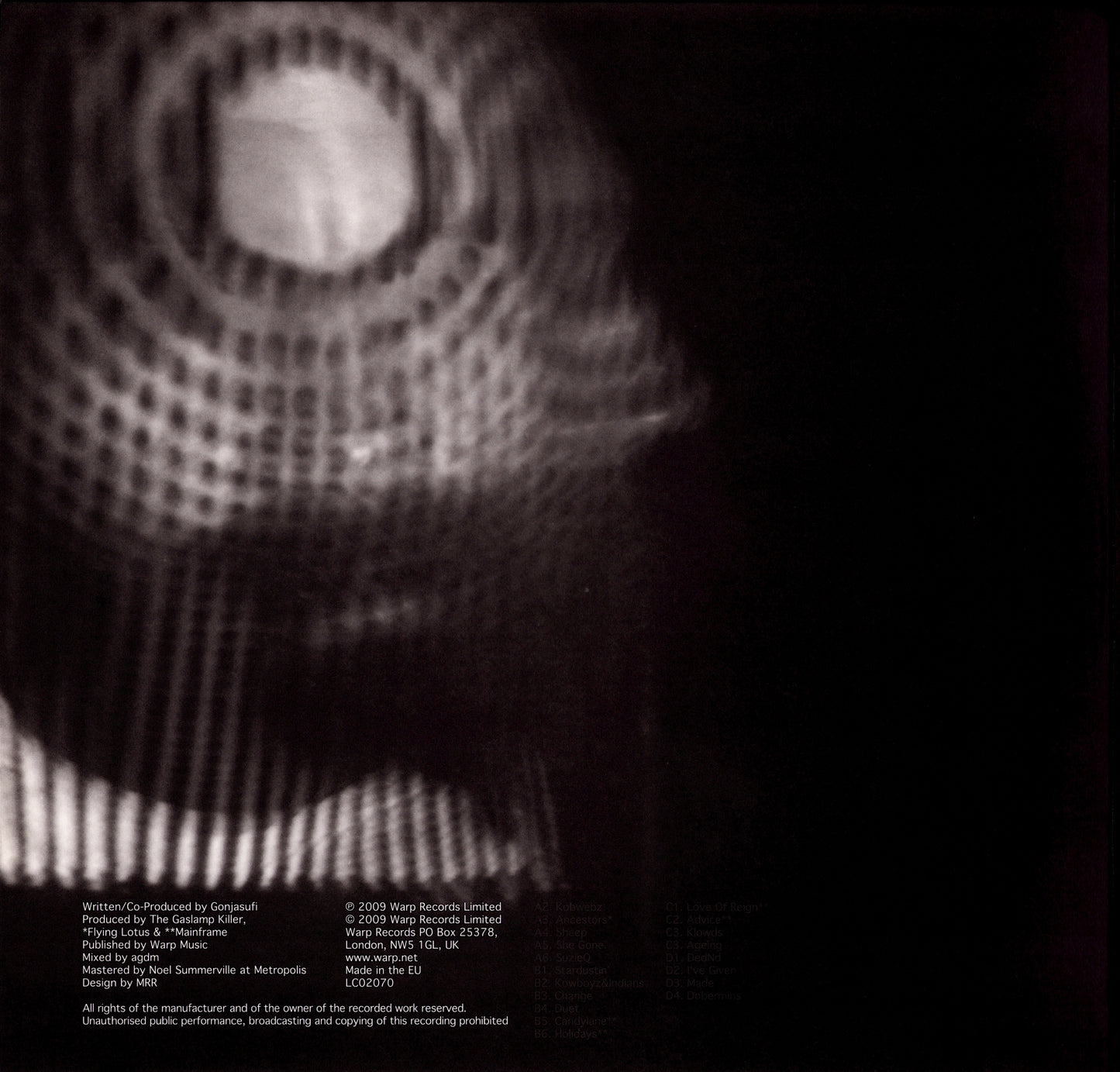 Gonjasufi – A Sufi & A Killer Vinyl 2LP