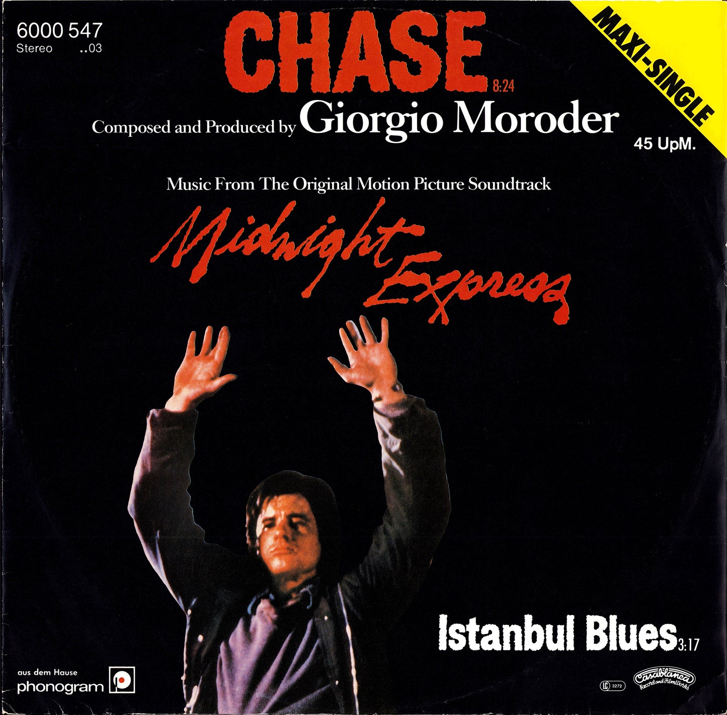Giorgio Moroder – Chase Vinyl 12" Maxi-Single