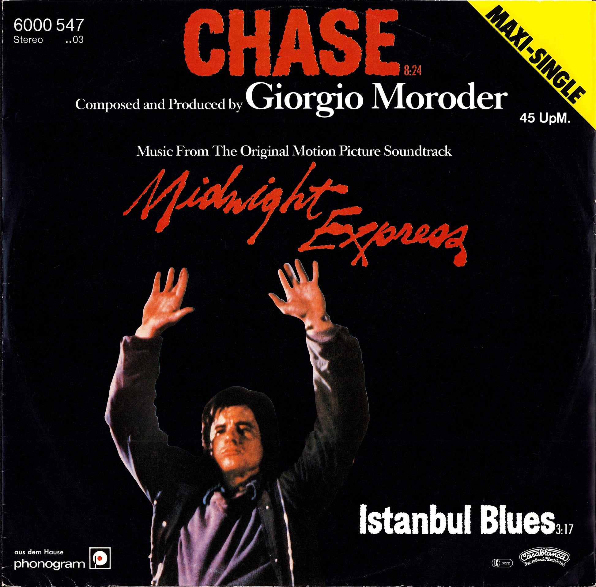 Giorgio Moroder – Chase Vinyl 12" Maxi-Single