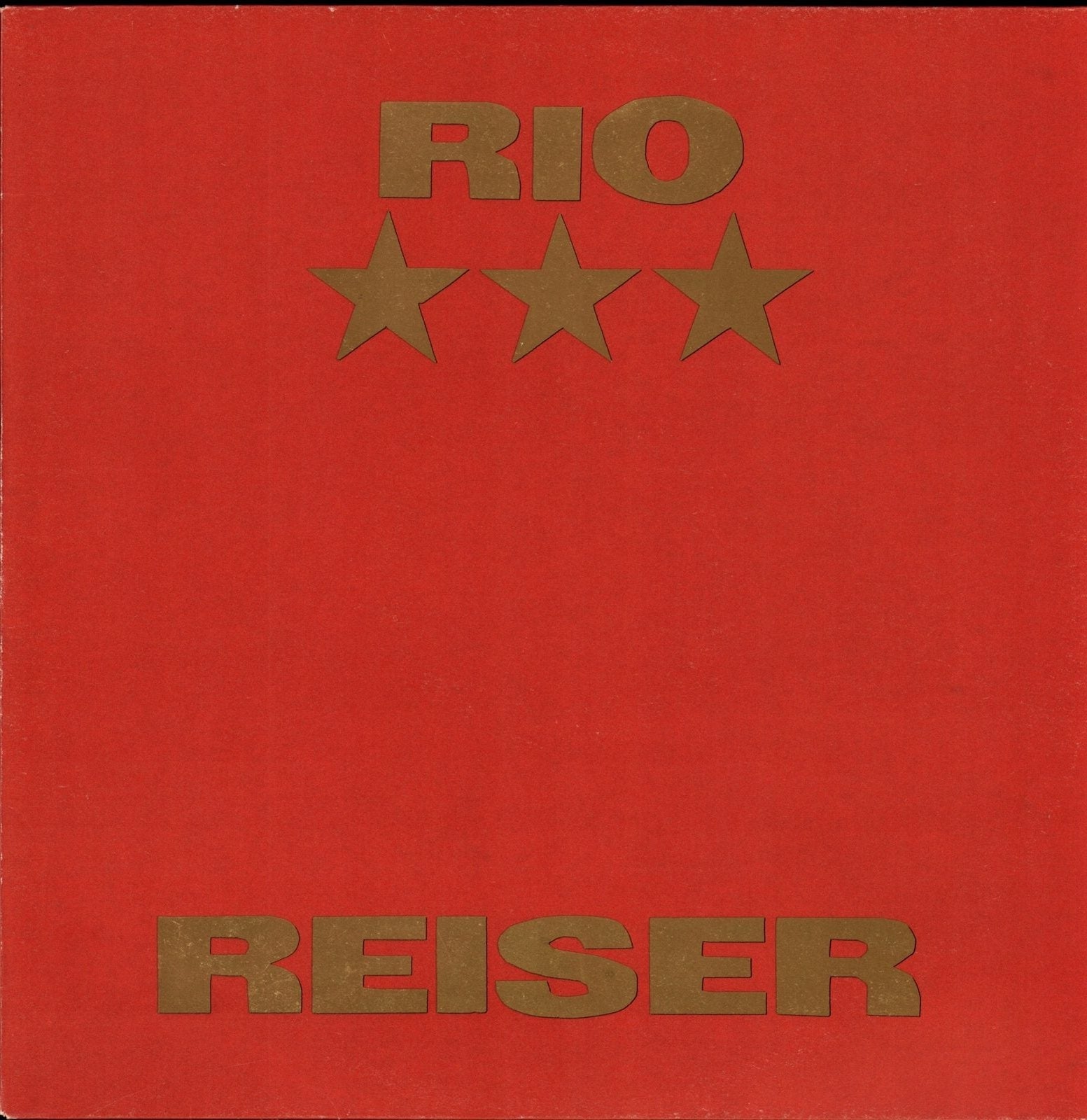 Rio Reiser - Rio I. Vinyl LP Kopie